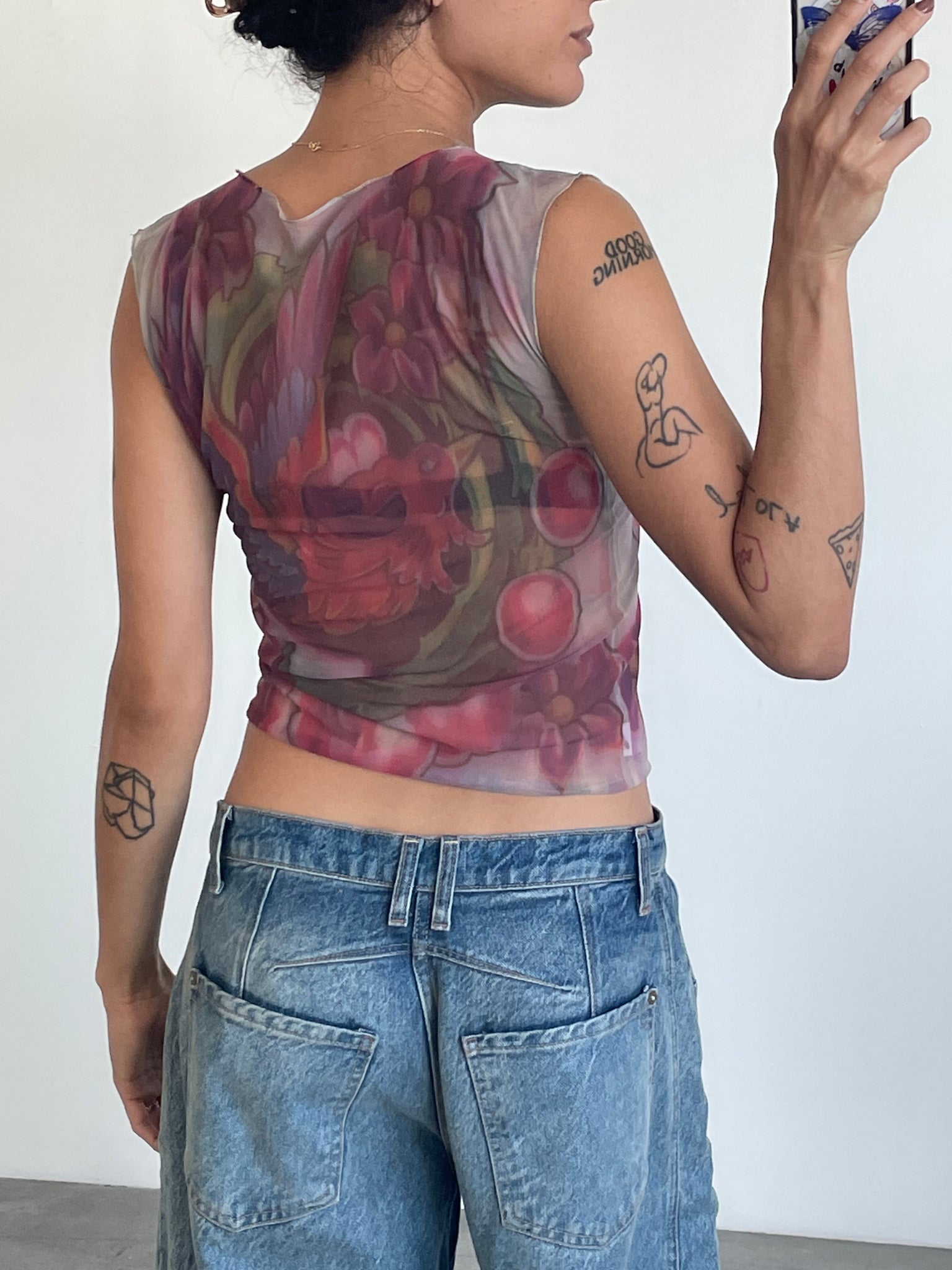 90s tattoo top