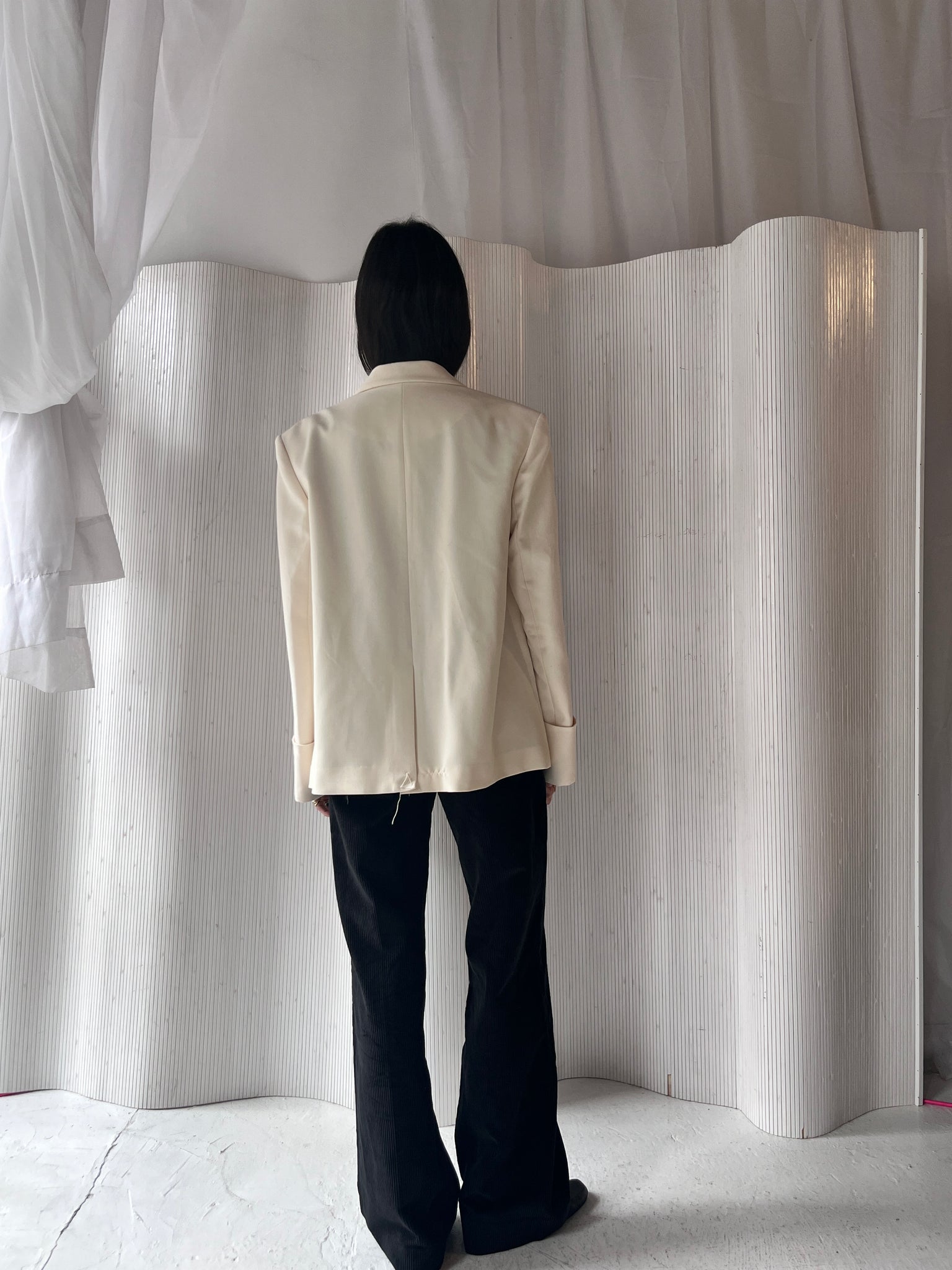 Aligne cream blazer