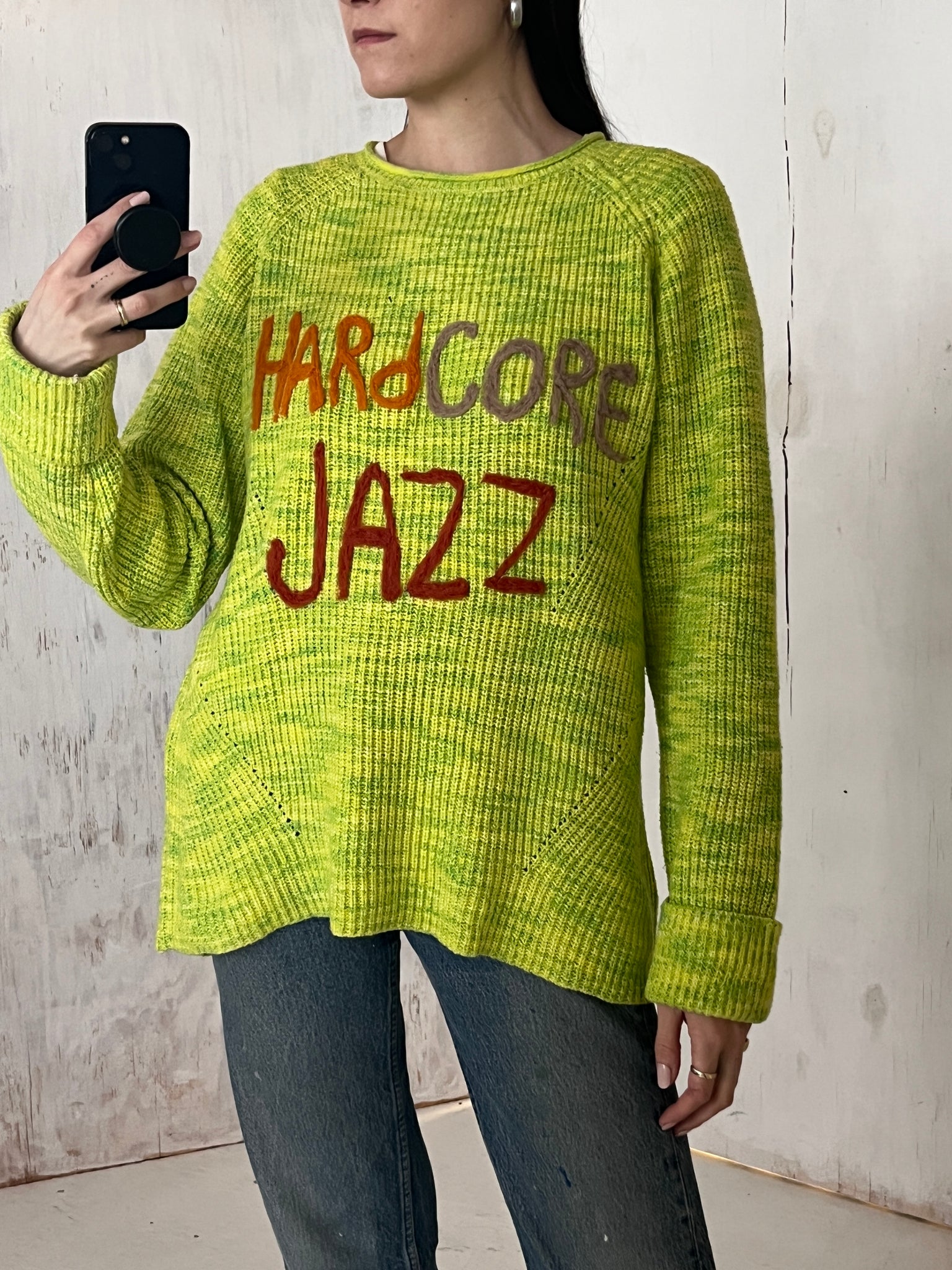 Hardcore jazz sweater