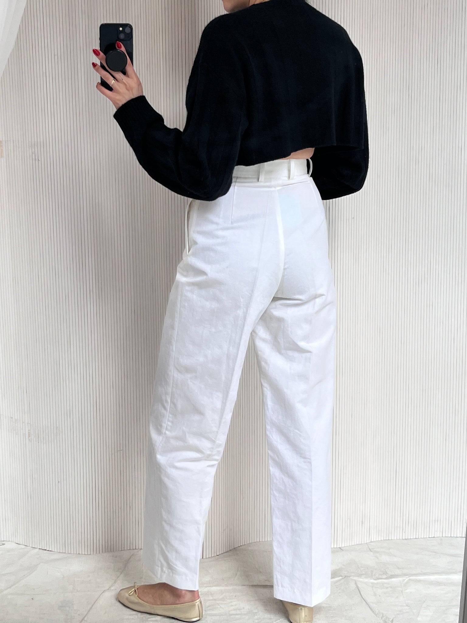 White Katimo trouser