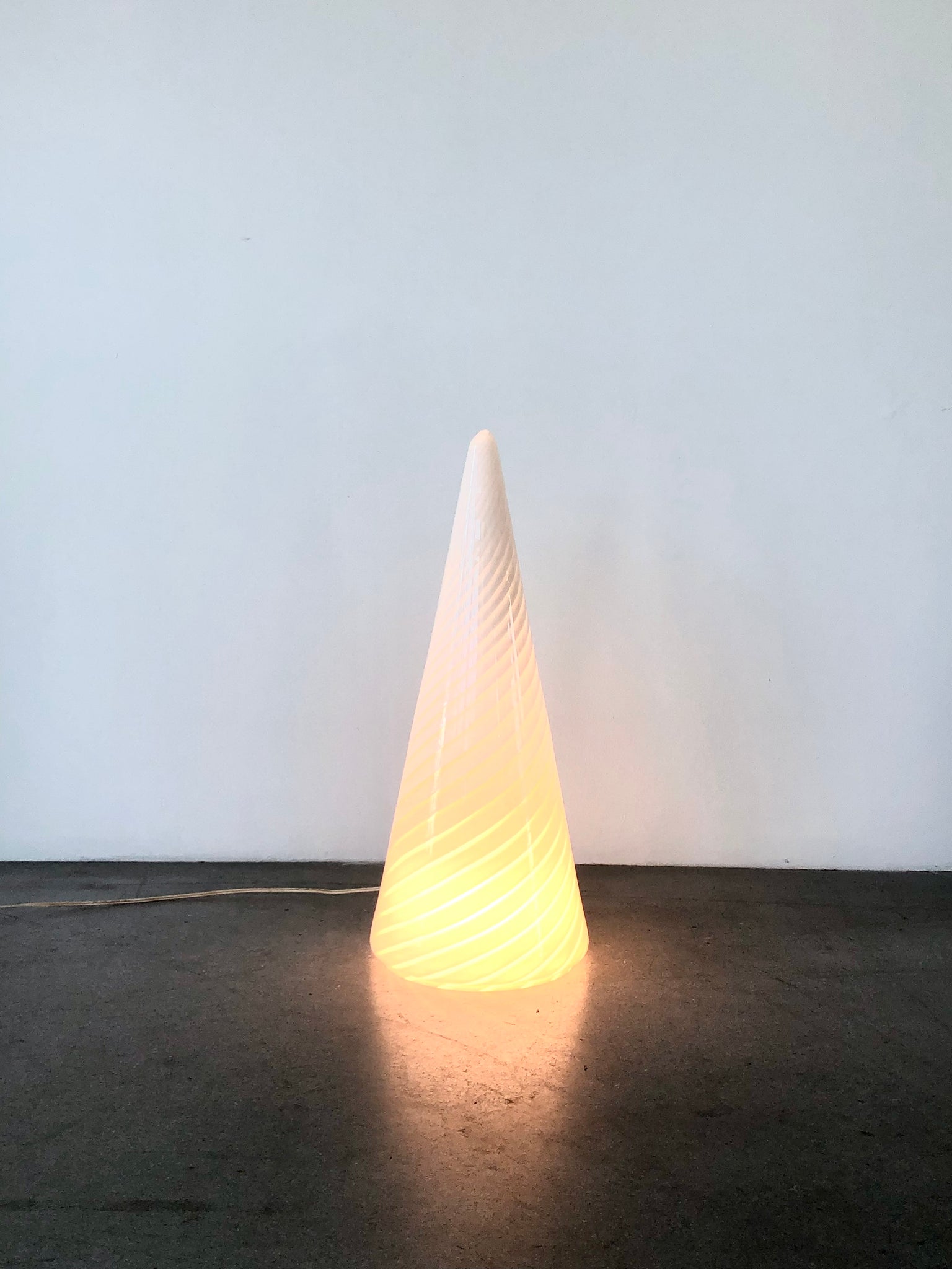 Murano Conical Table Lamp