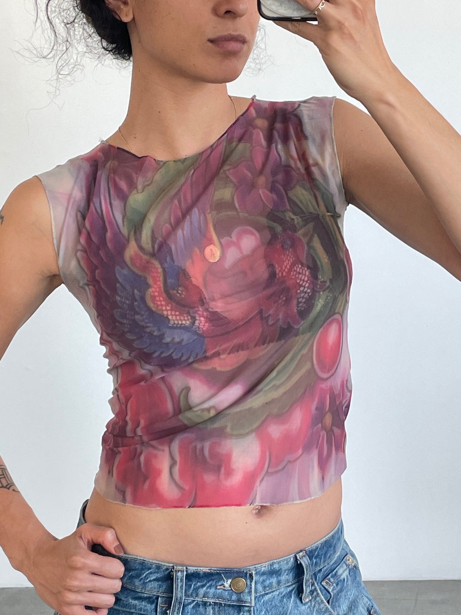 90s tattoo top
