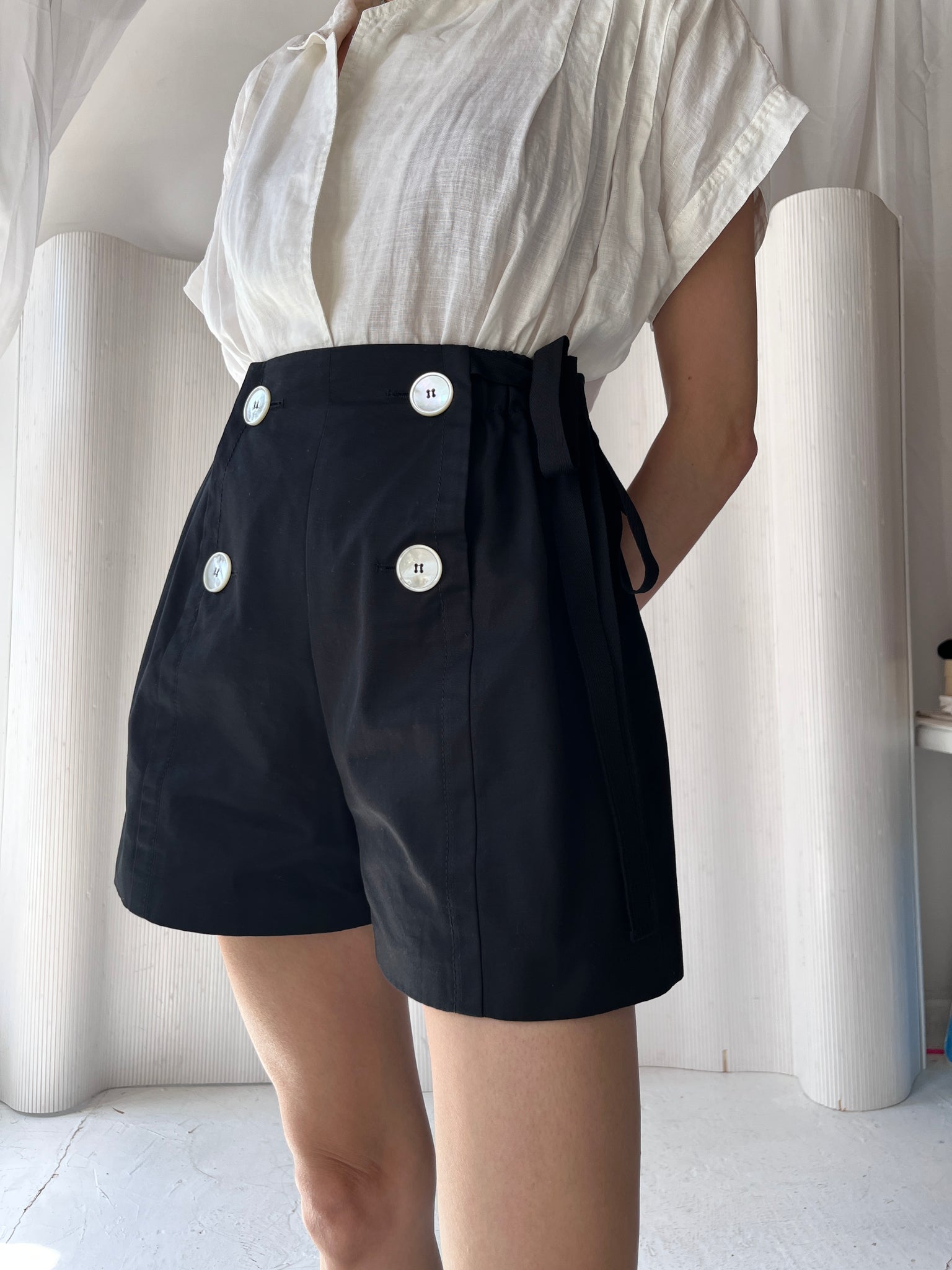 Prada button short