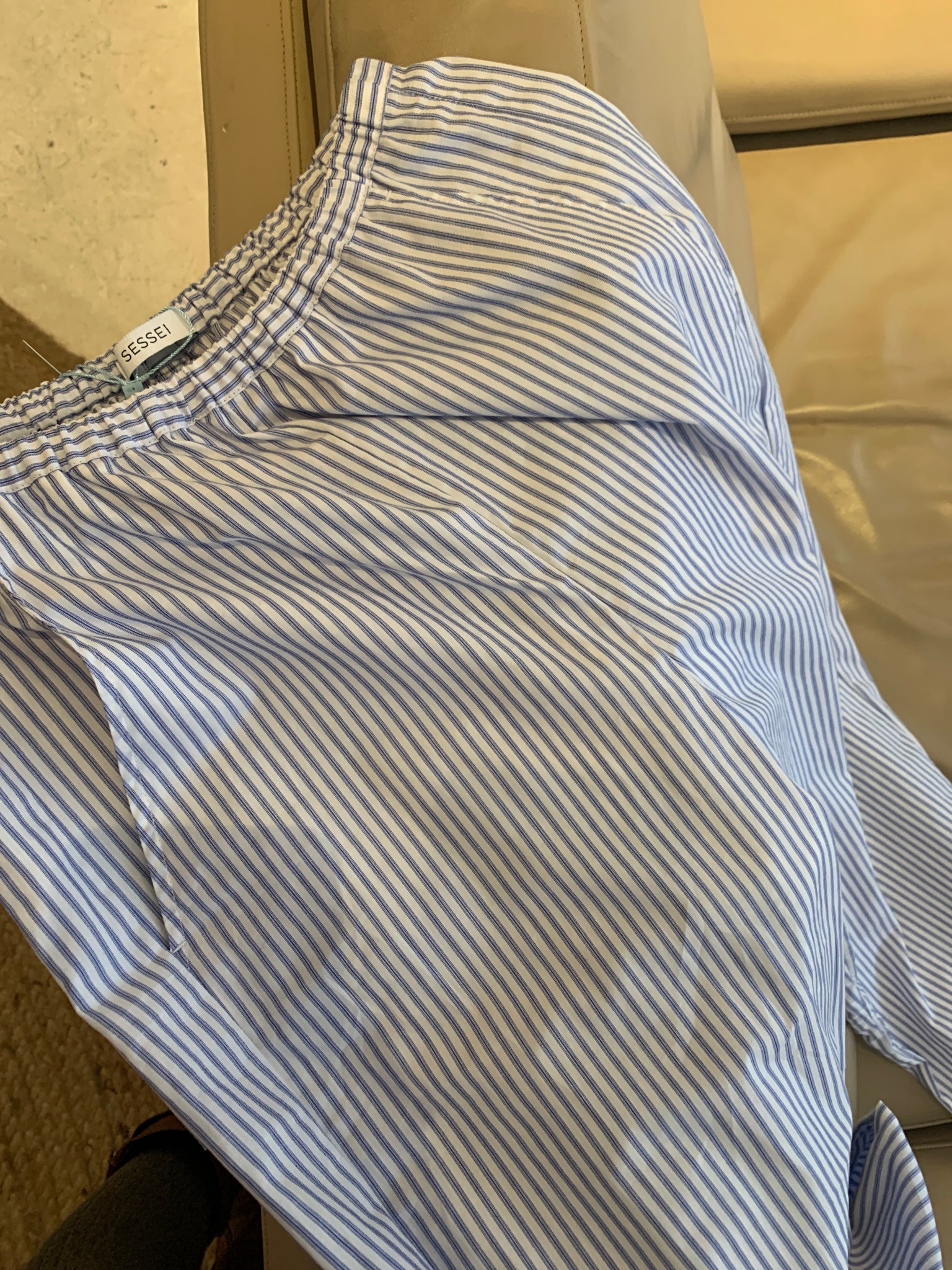 SESSEI pajama pant striped