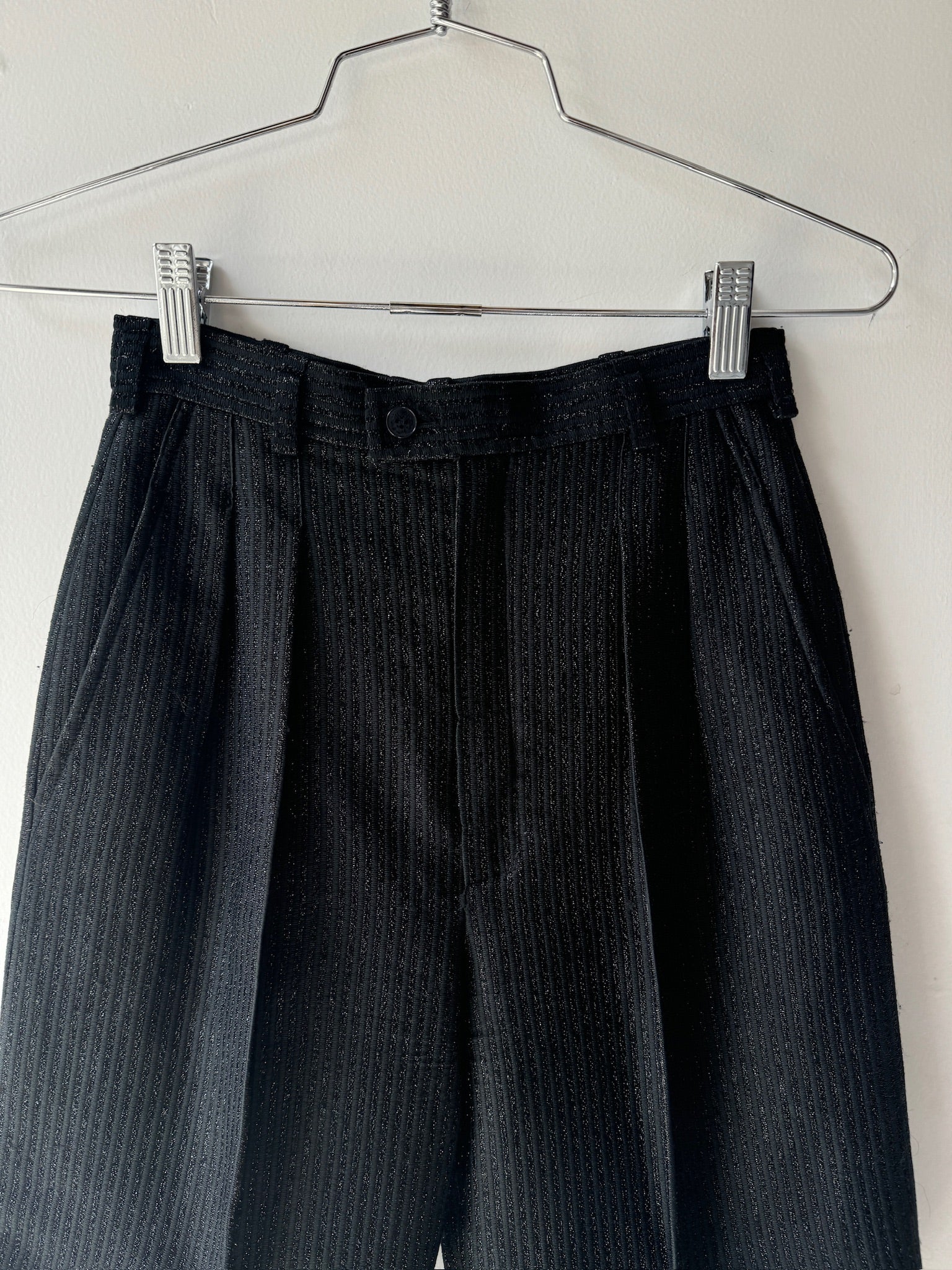 1970s YSL tuxedo shorts