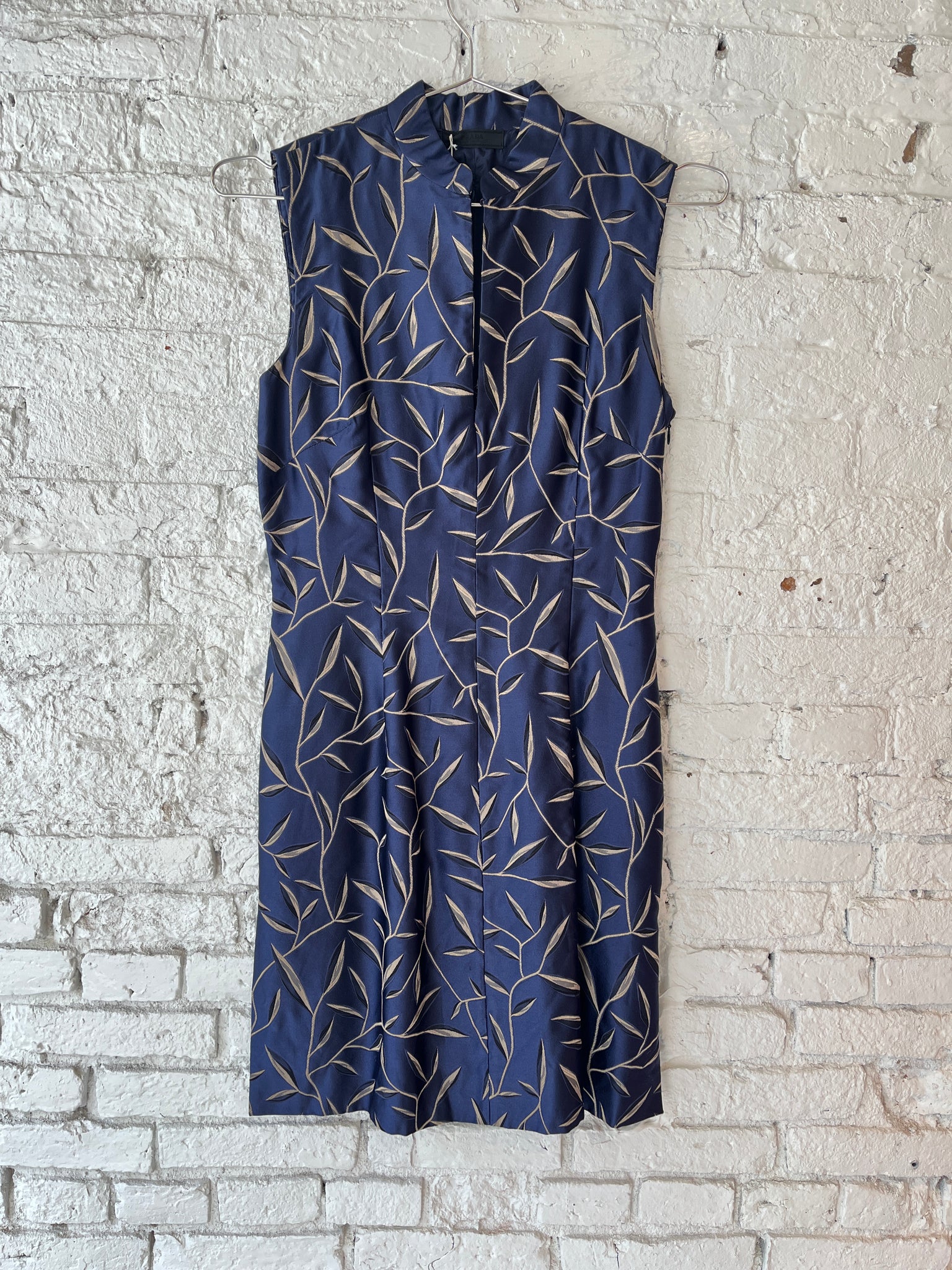 Prada Blue Leaf Dress, SS1997