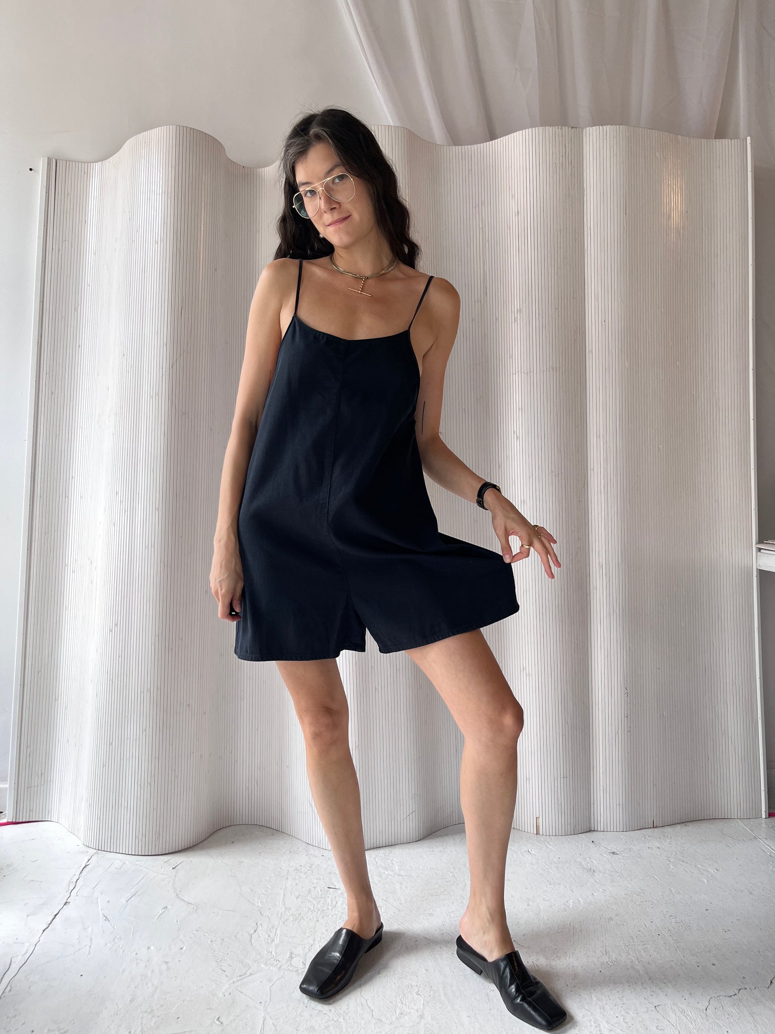 Baserange navy romper