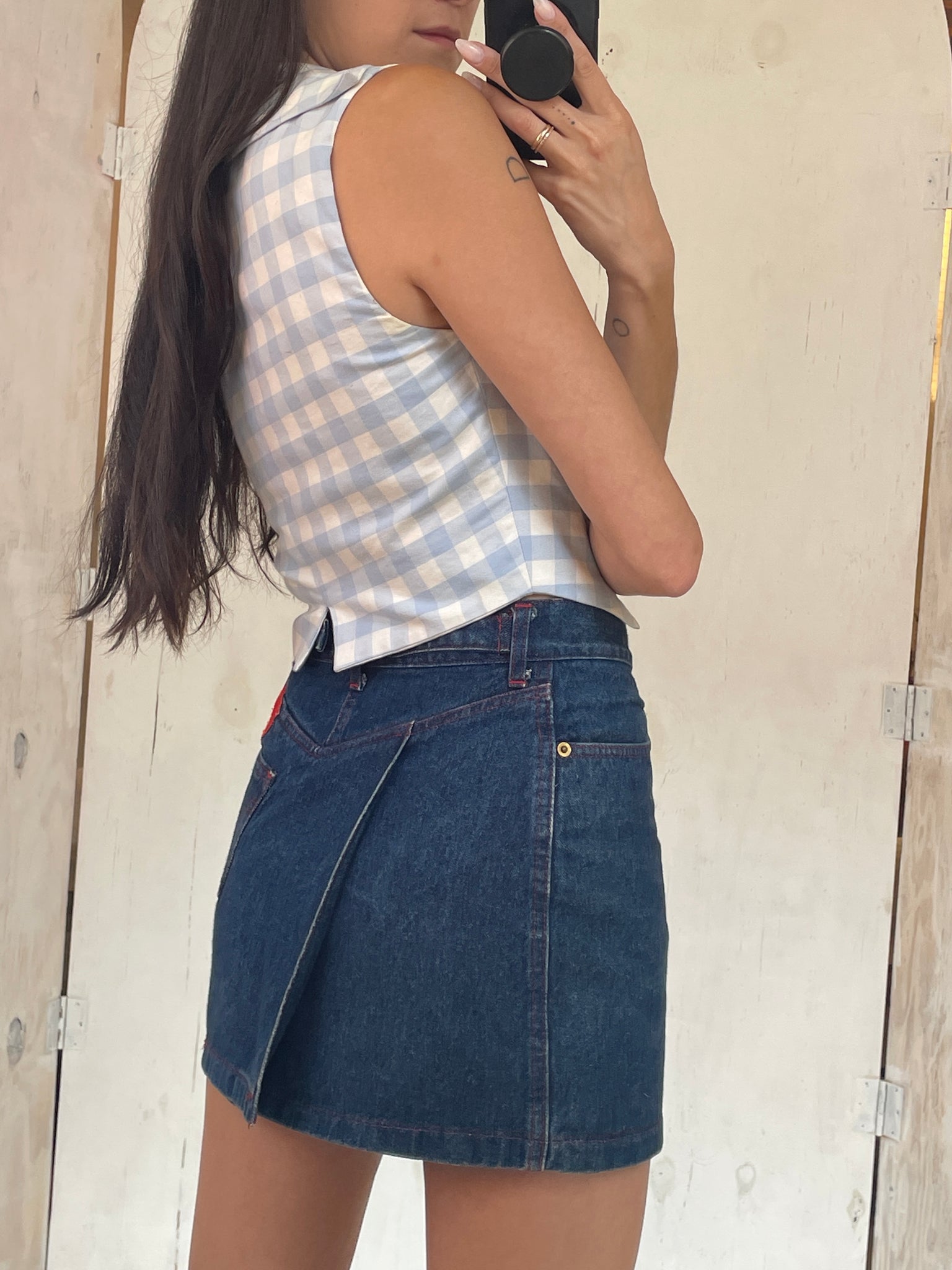 Vivienne Westwood Denim FW 1994 Skirt