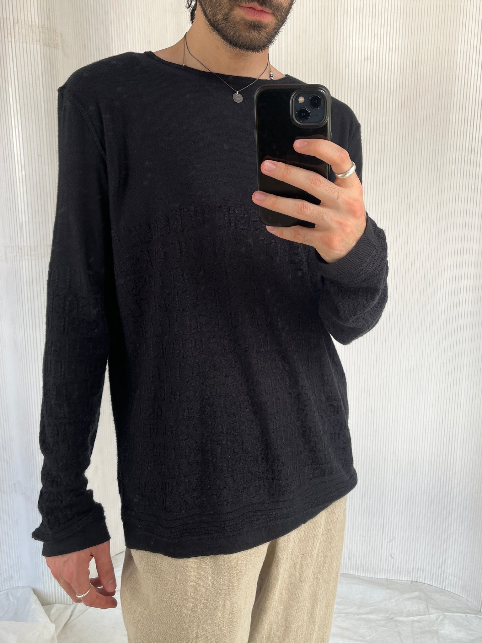 Versace Vintage Light Weight Sweater