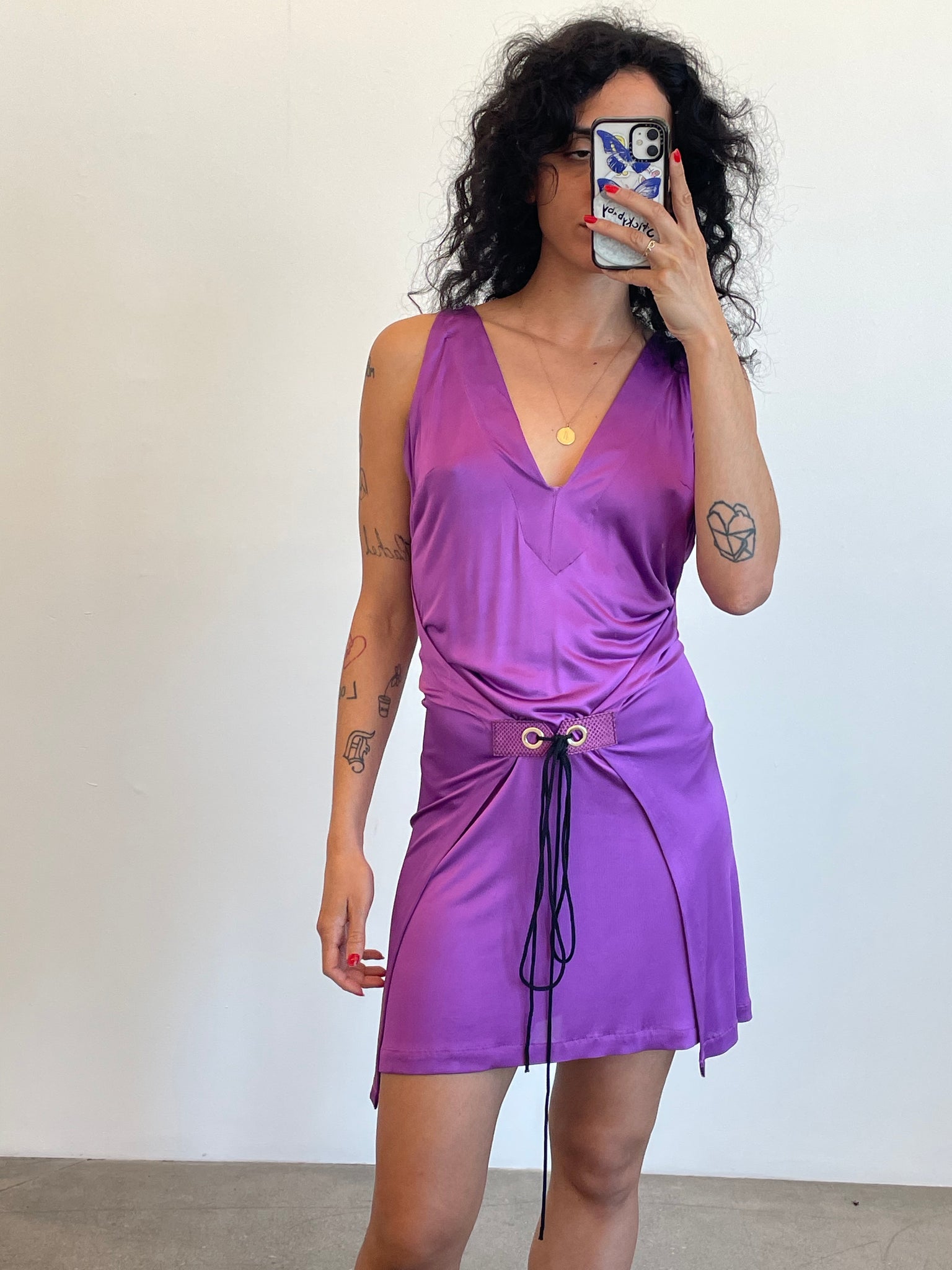 Tom Ford Gucci purple Dress
