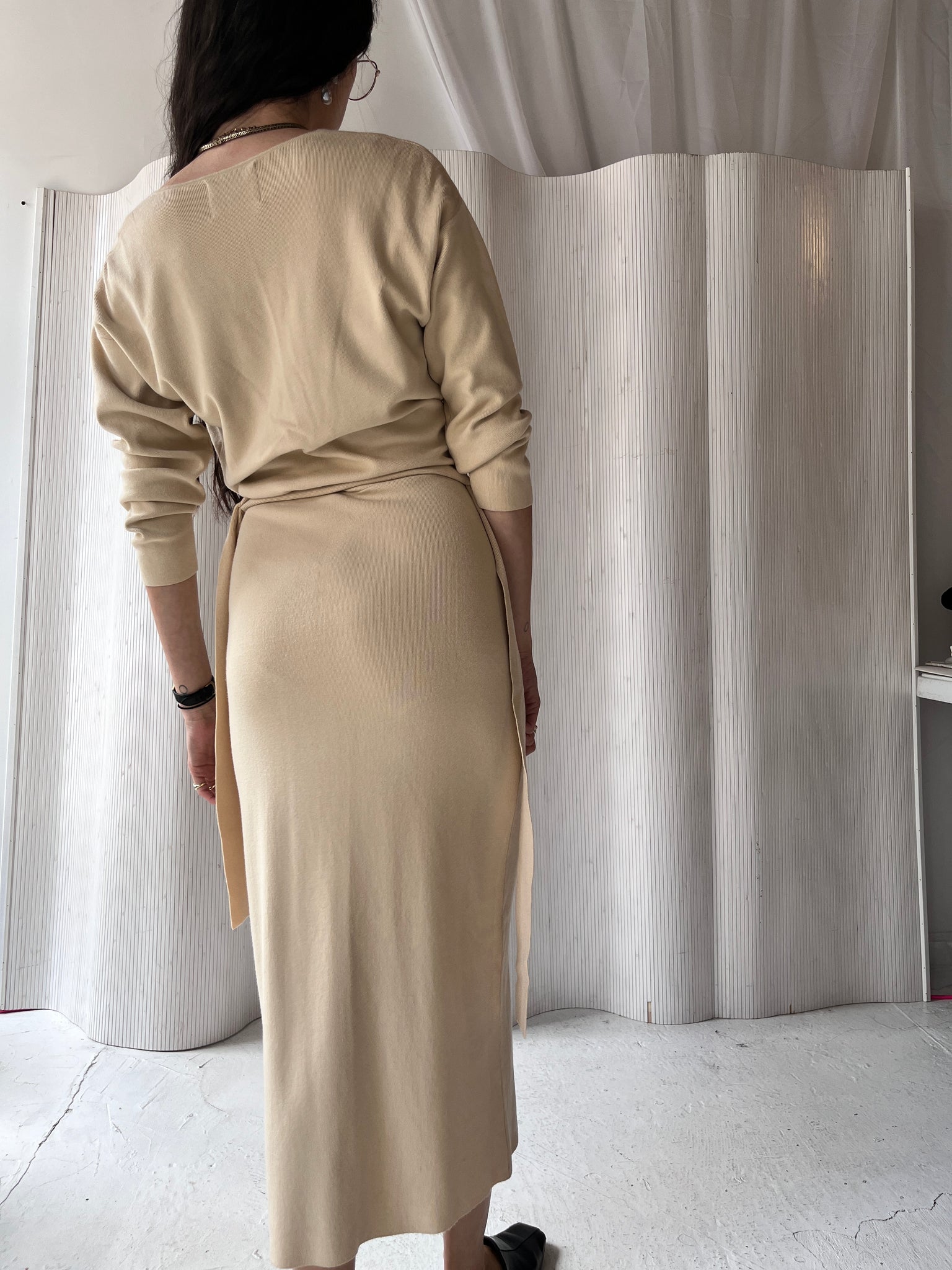 Paloma wool beige dress