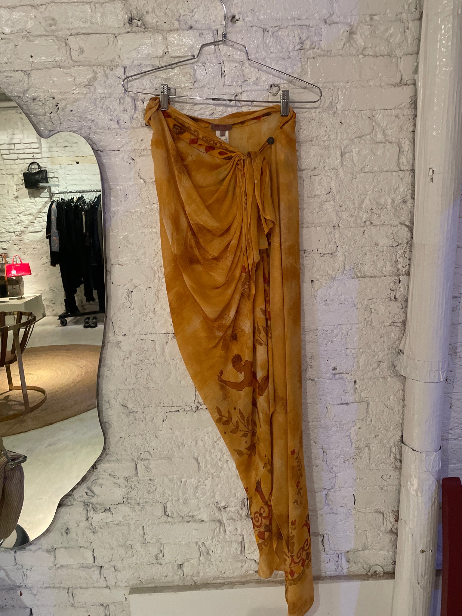 Romeo Gigli Early 90's Silk Wrap Skirt