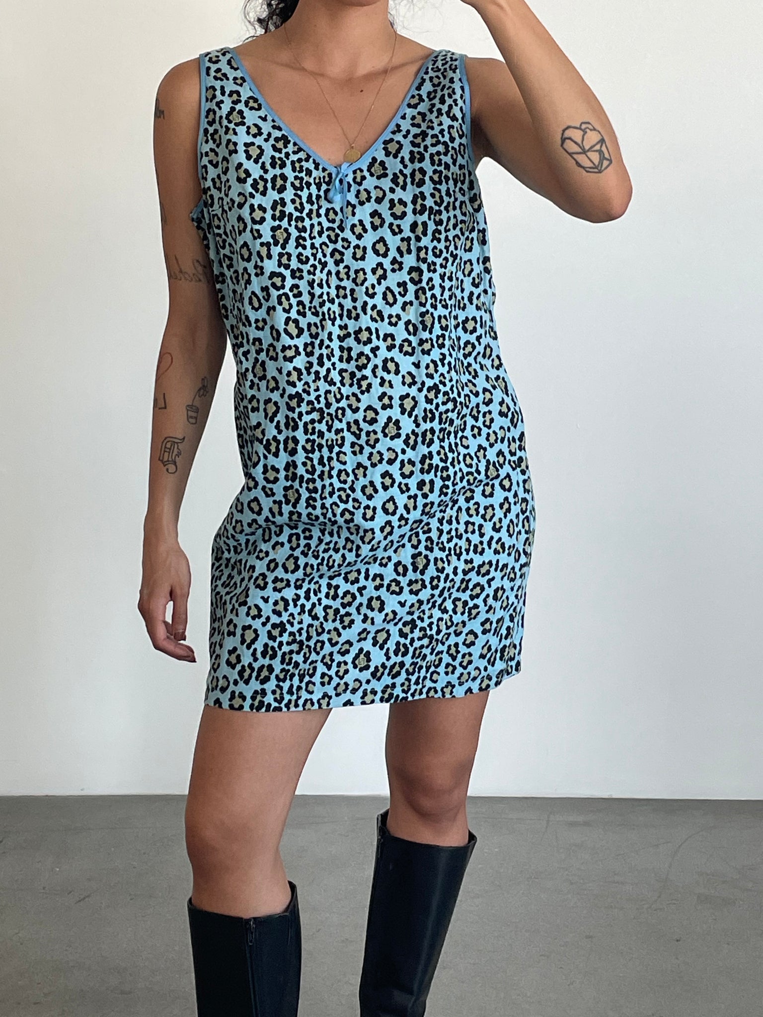 Fendi leopard dress