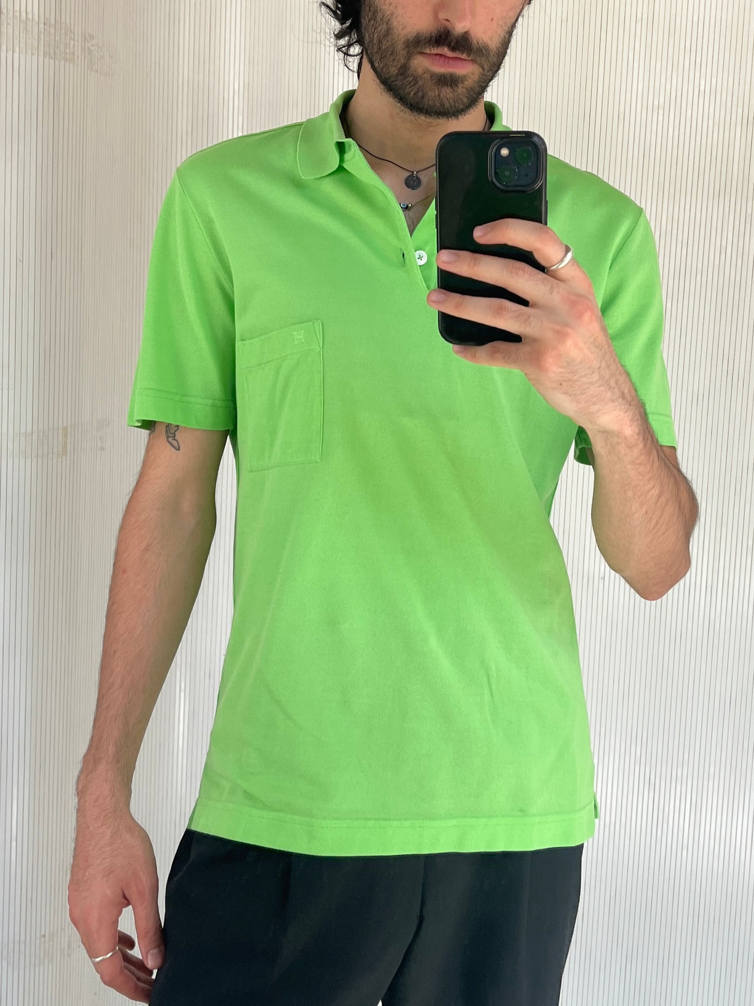 Hermés Cotton Polo Shirt