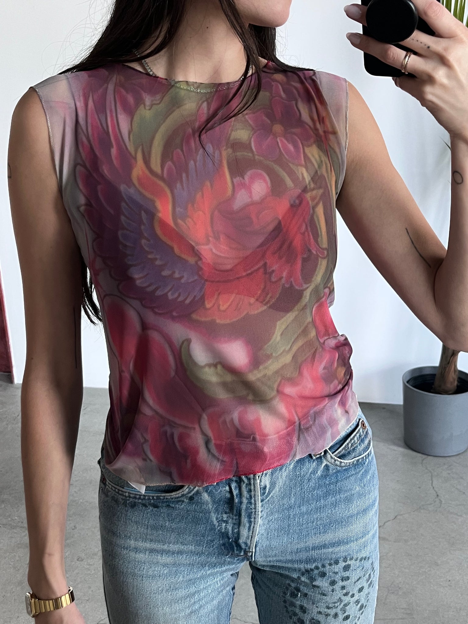 90s tattoo top