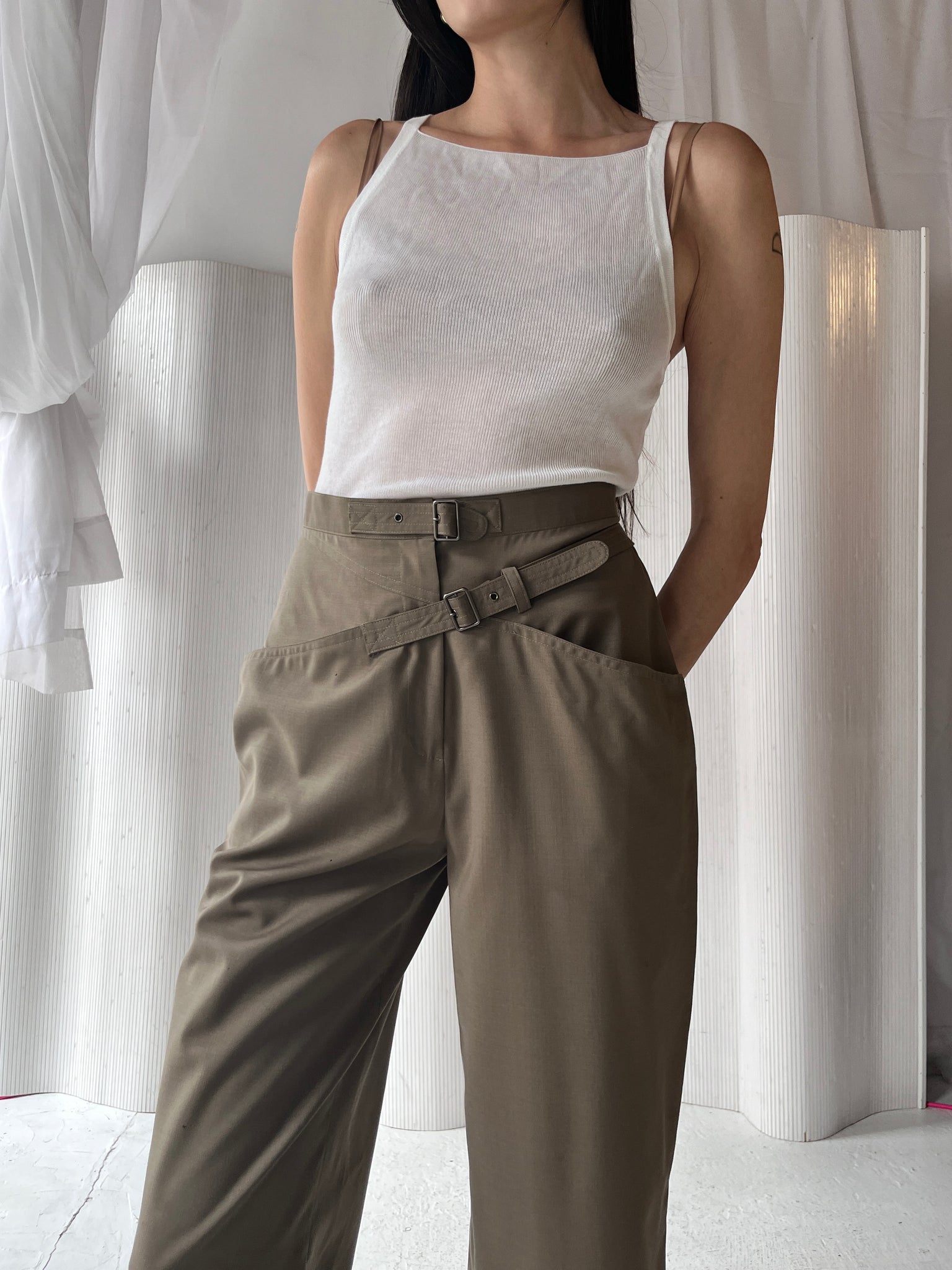 MNZ khaki trouser