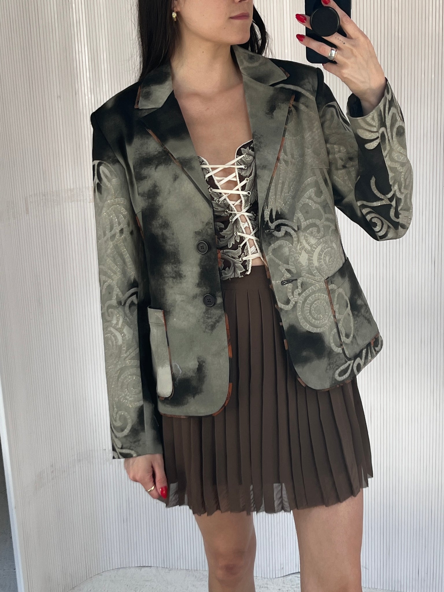 Citta Printed blazer