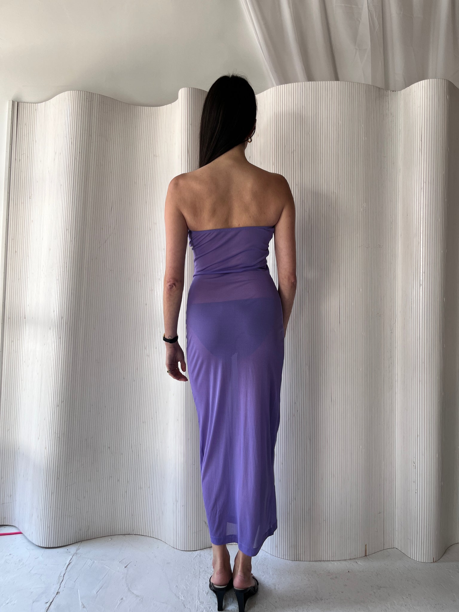 Plein Sud Sun 2000s Purple Dress