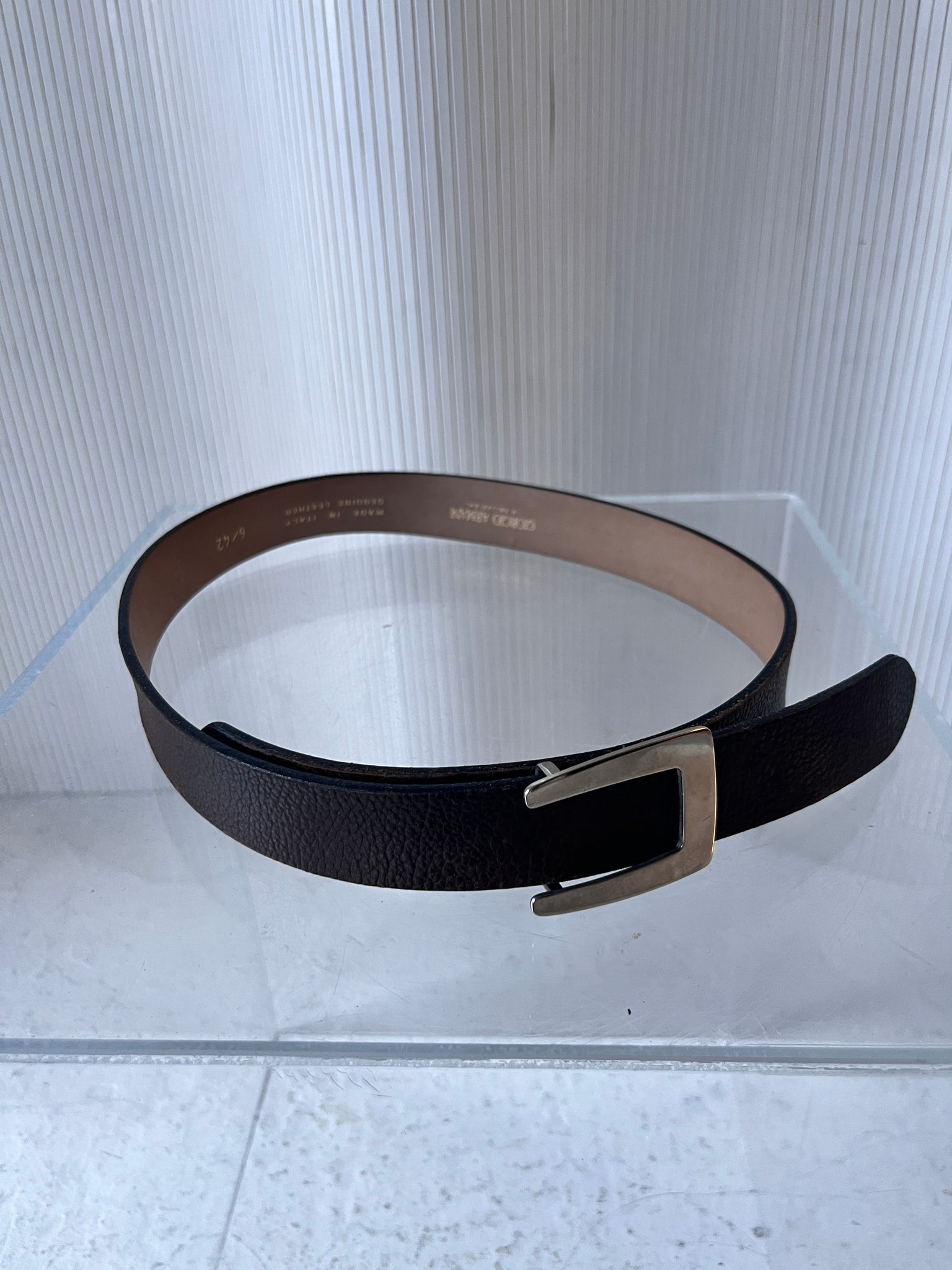 Giorgio Armani Leather Belt RTV