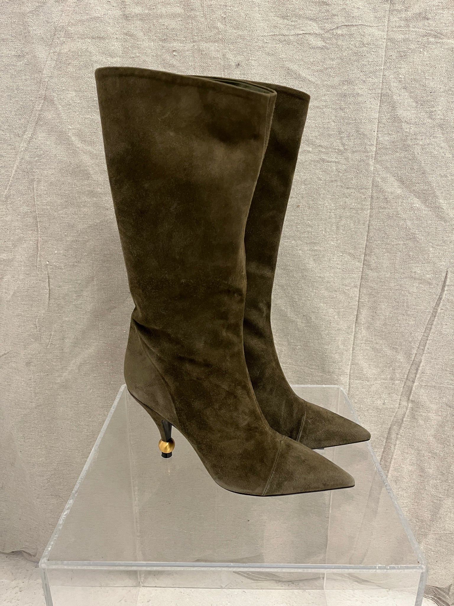 Maria Luca olive boot