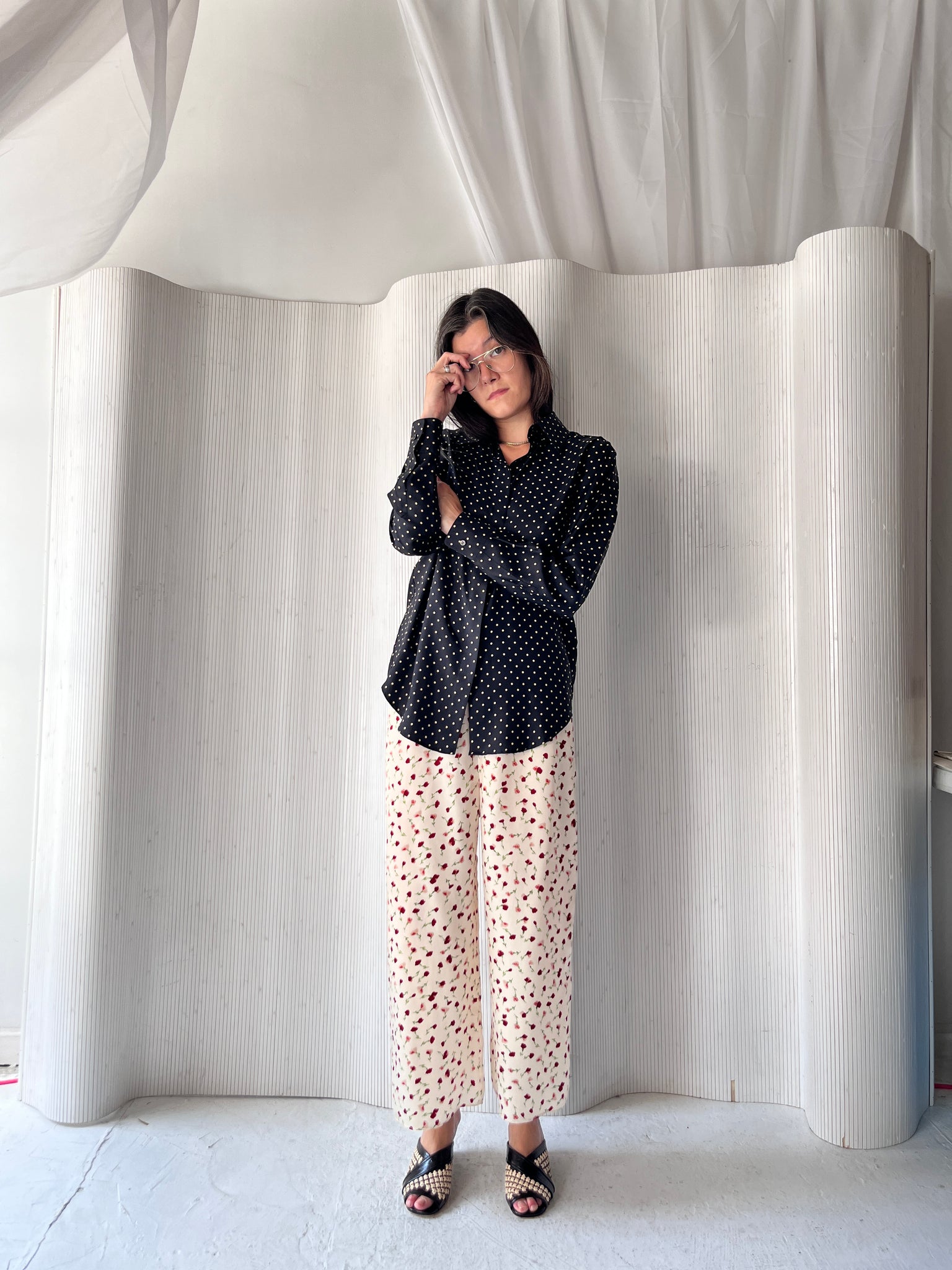 Khaite floral trouser