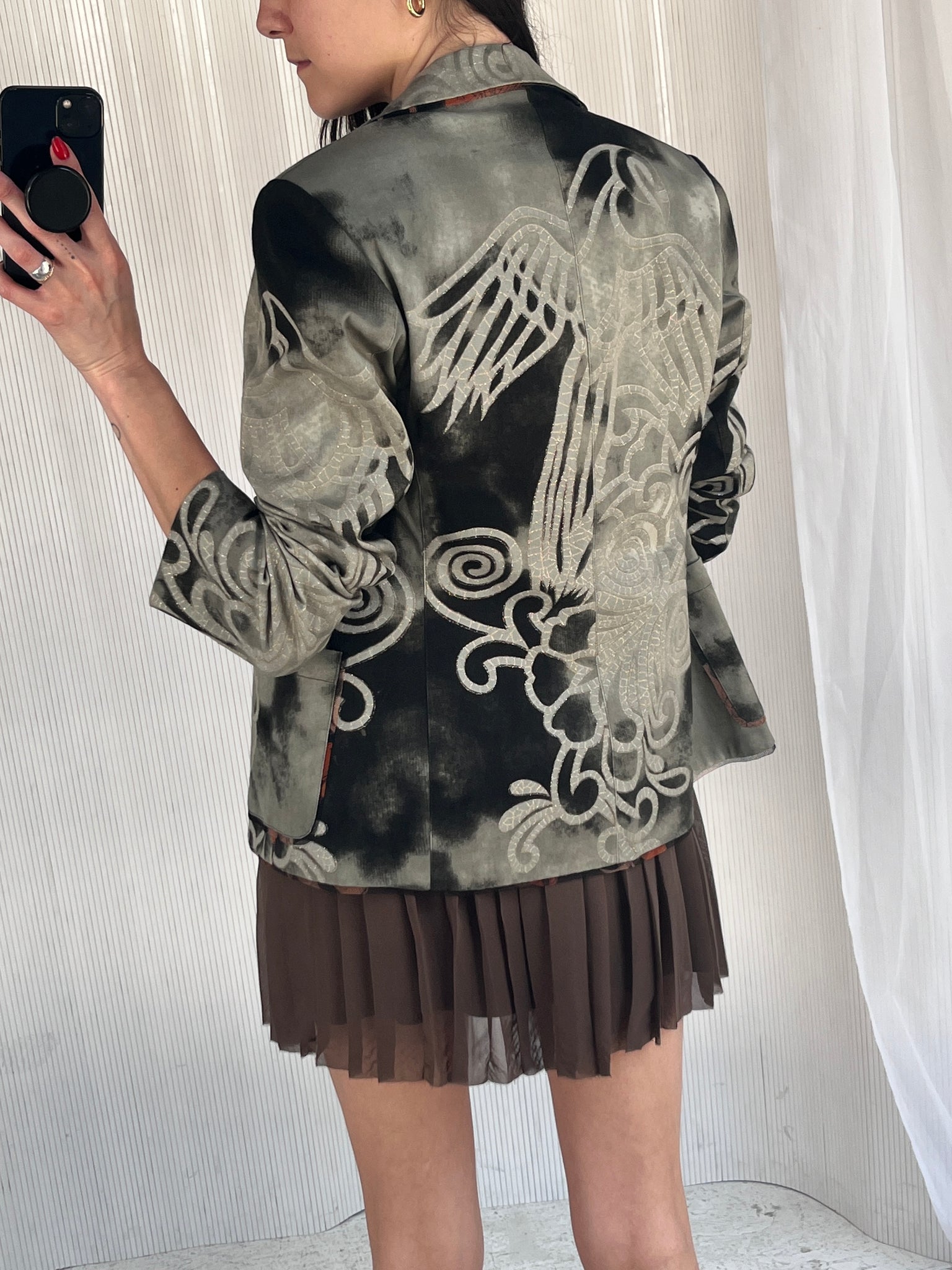 Citta Printed blazer