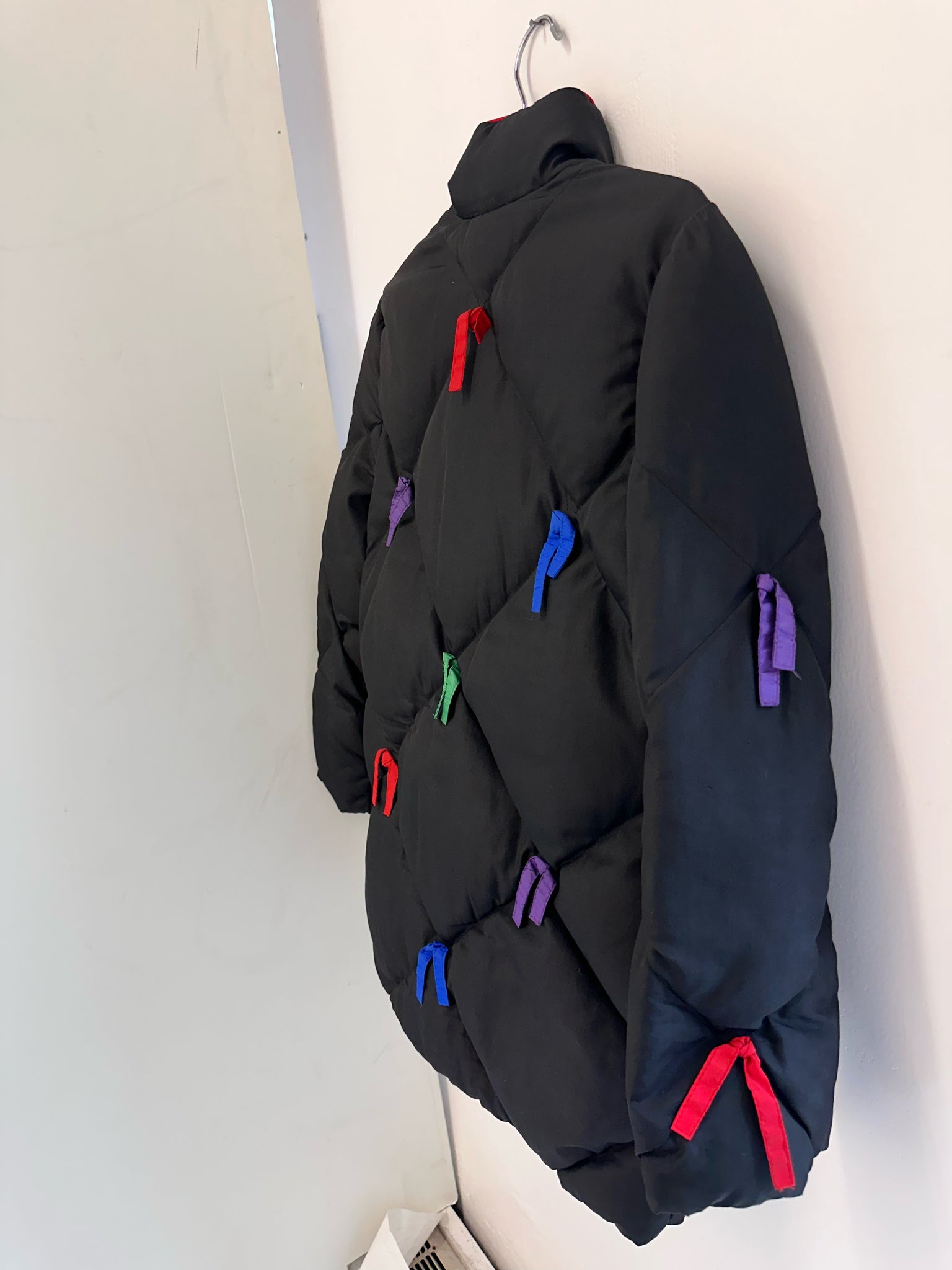 Bill Blass Ribbon Quilted Puffer Jacket