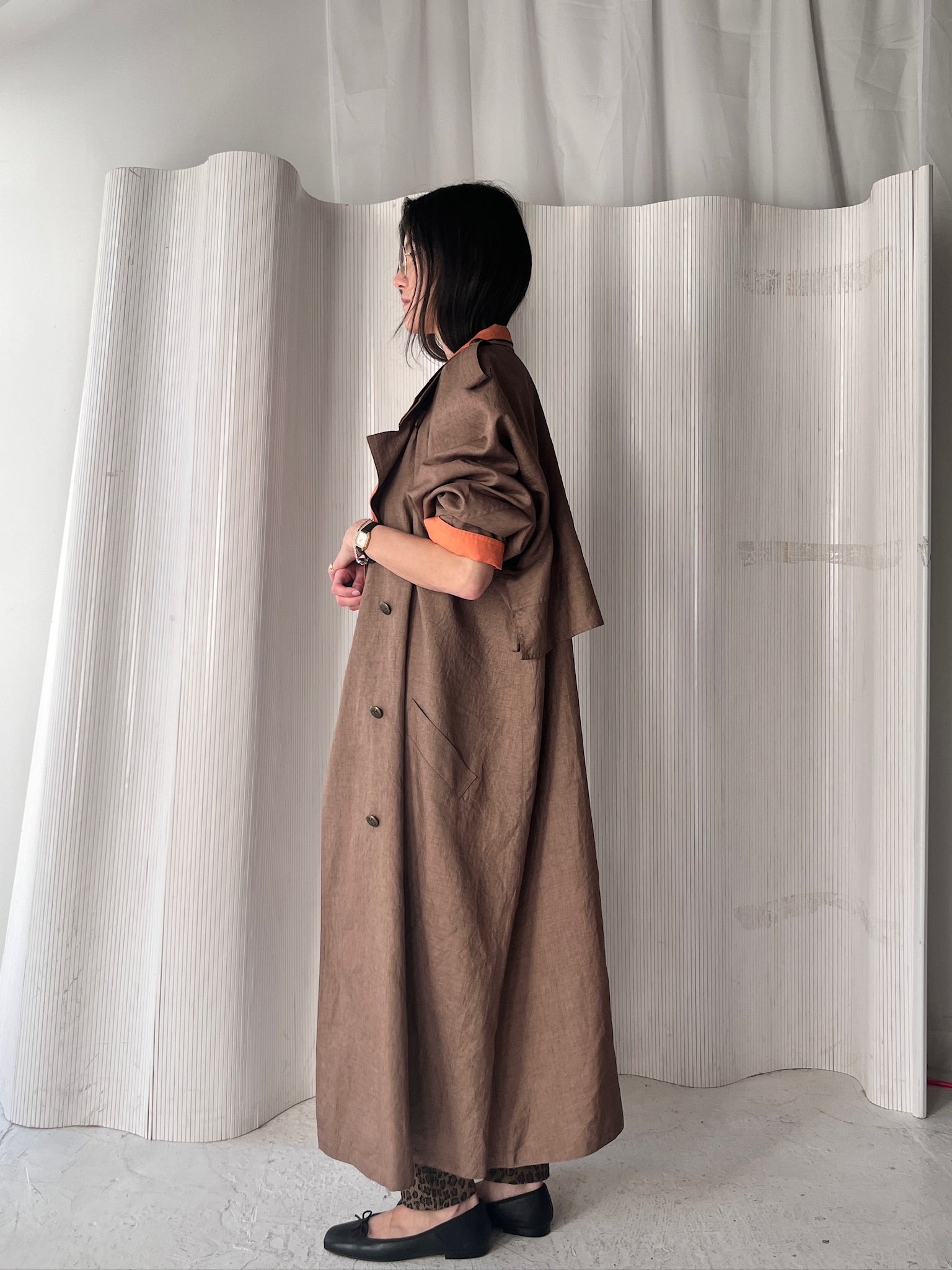 Two Tone Vintage Trench