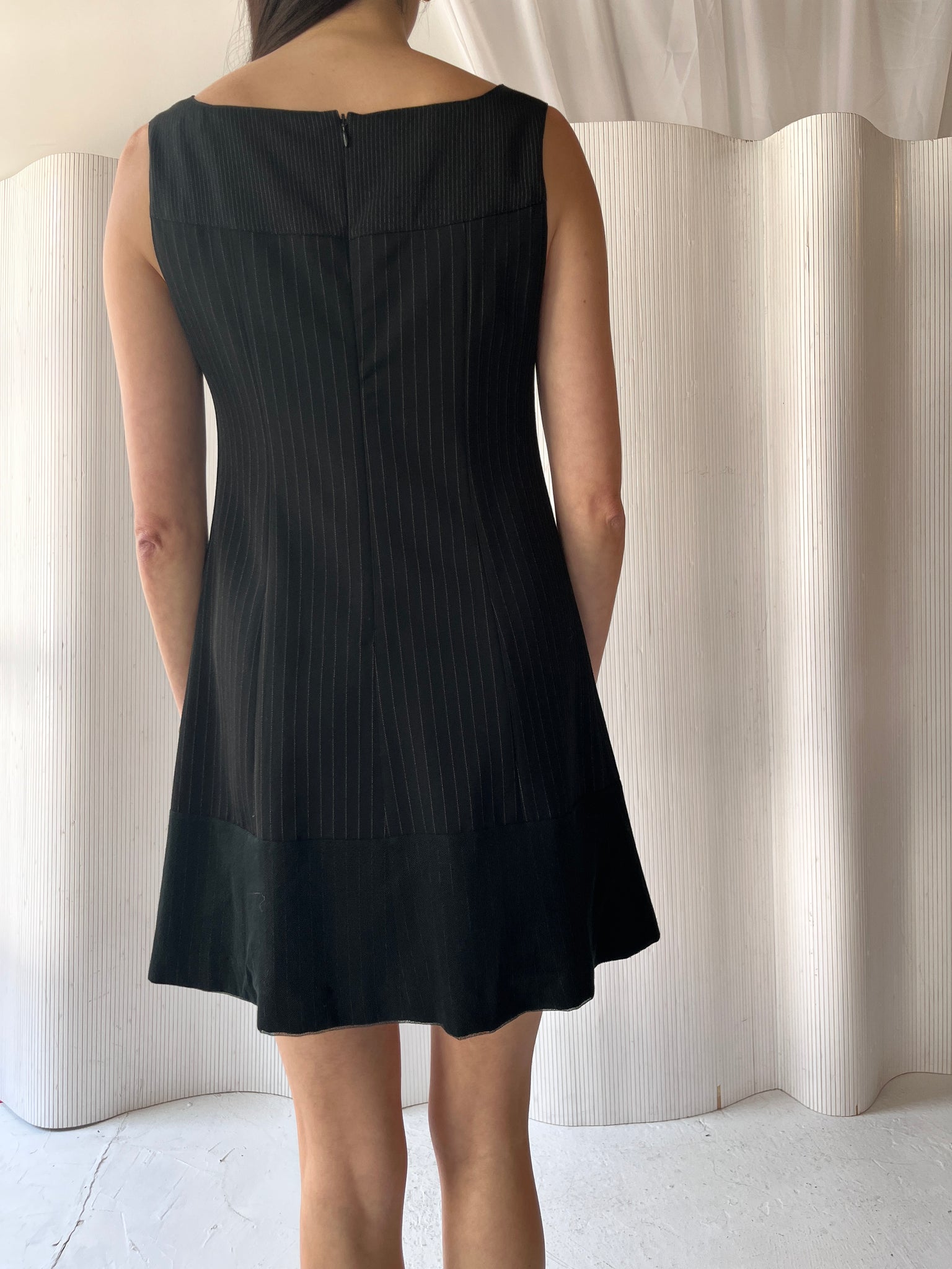 Plein Sud 1990s Wool Mini Dress