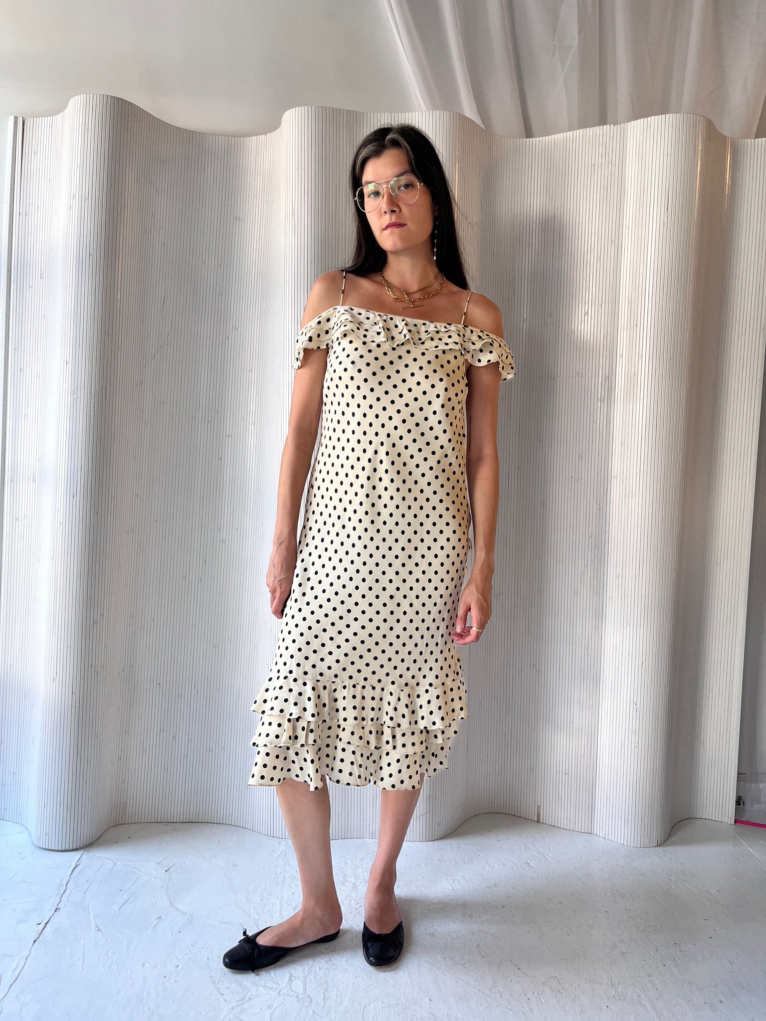 Ralph Lauren polka dot dress