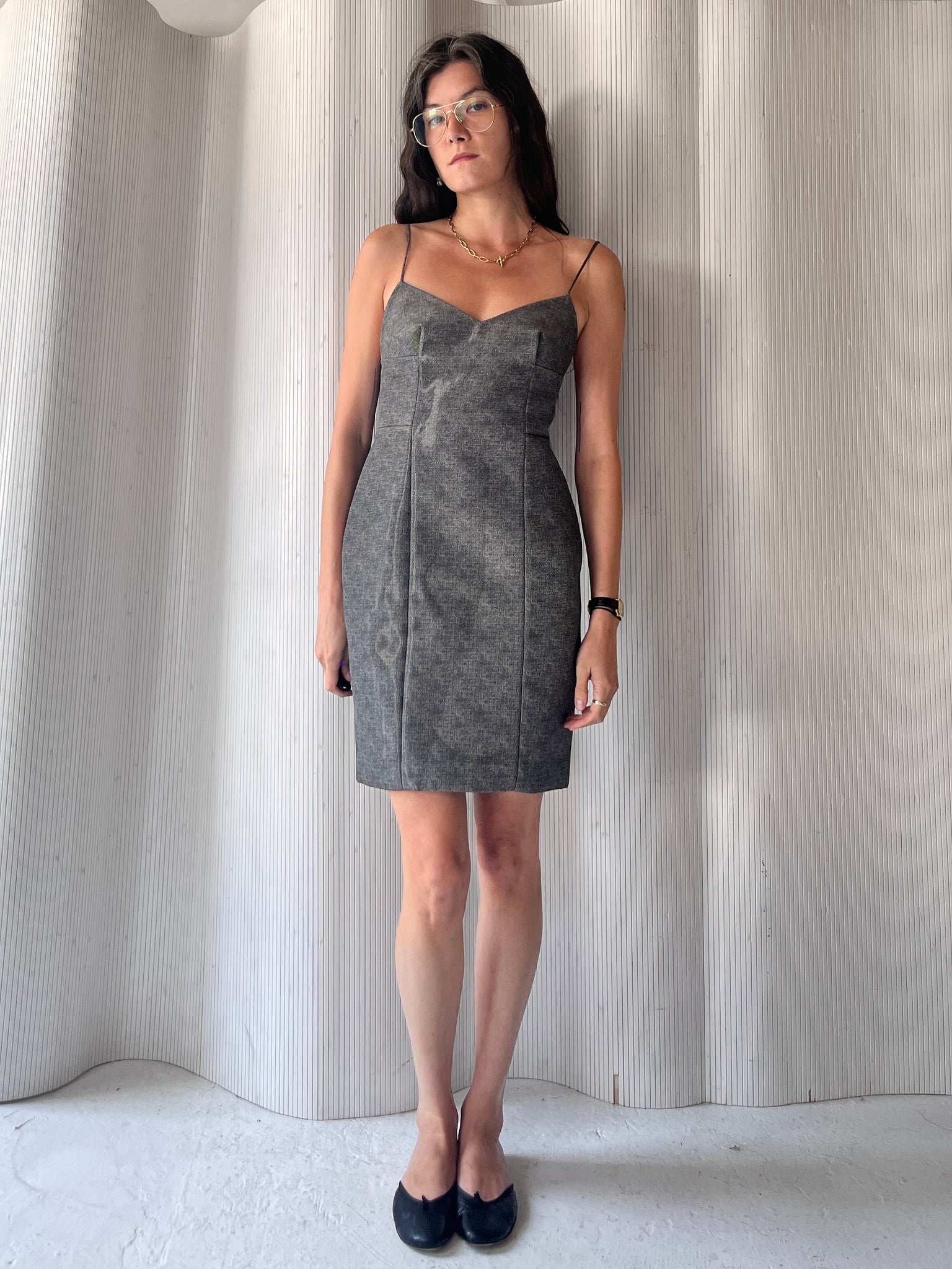 Alexander Wang silvery dress