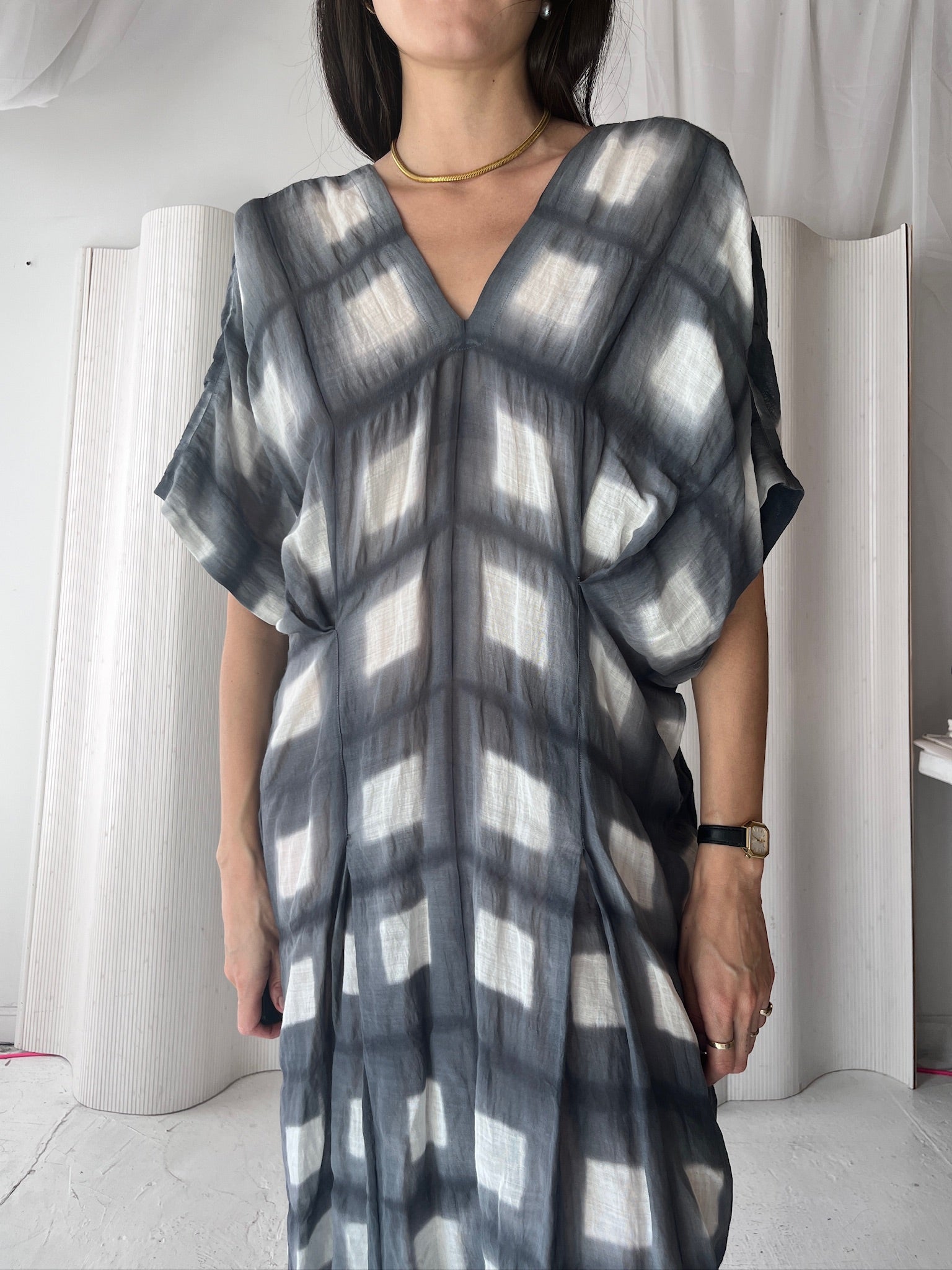 Issey Miyake Haat Woven Dress (S)