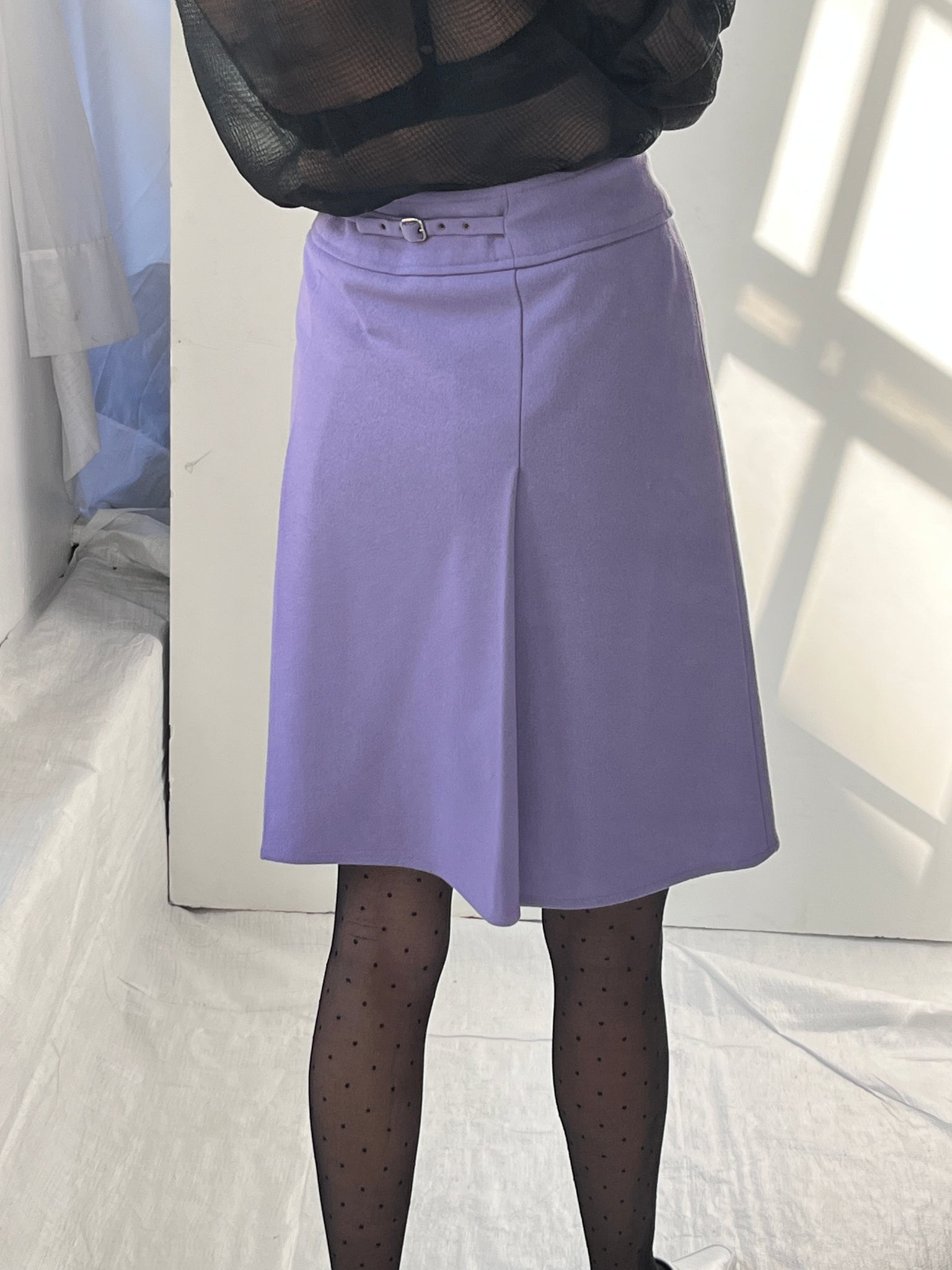 Miu Miu Lavender Wrap-Skirt, 1996