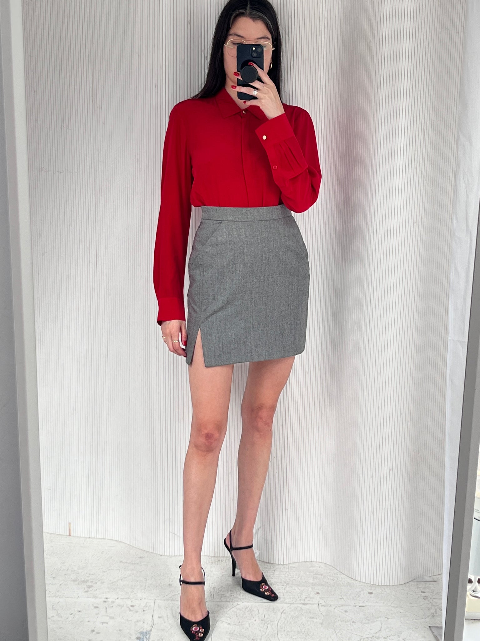 Givenchy F/W 1997 Mini Skirt