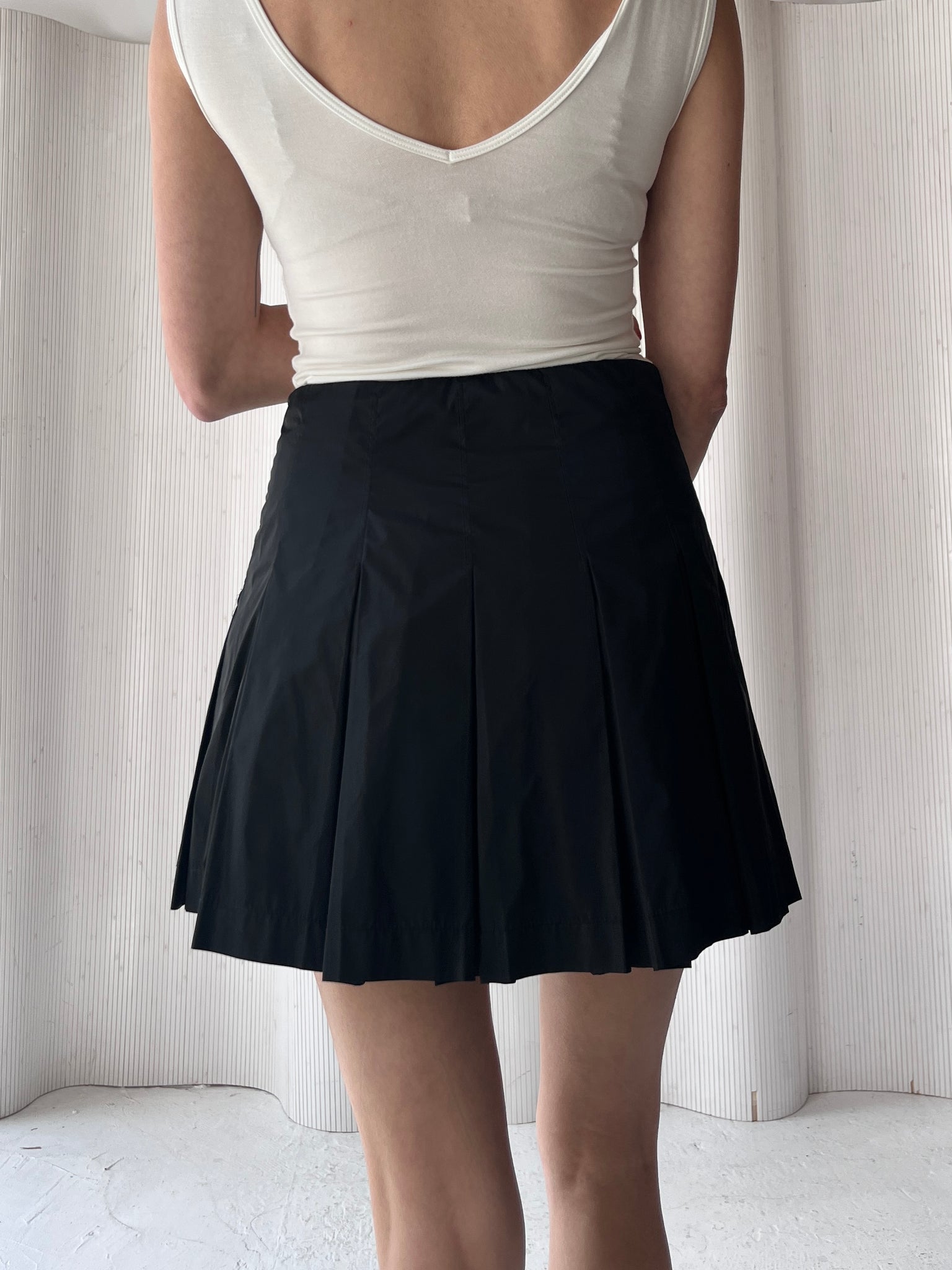 Prada Nylon Mini Skirt