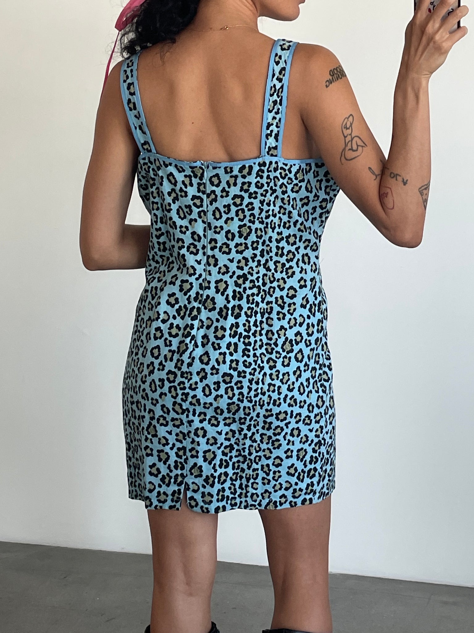 Fendi leopard dress