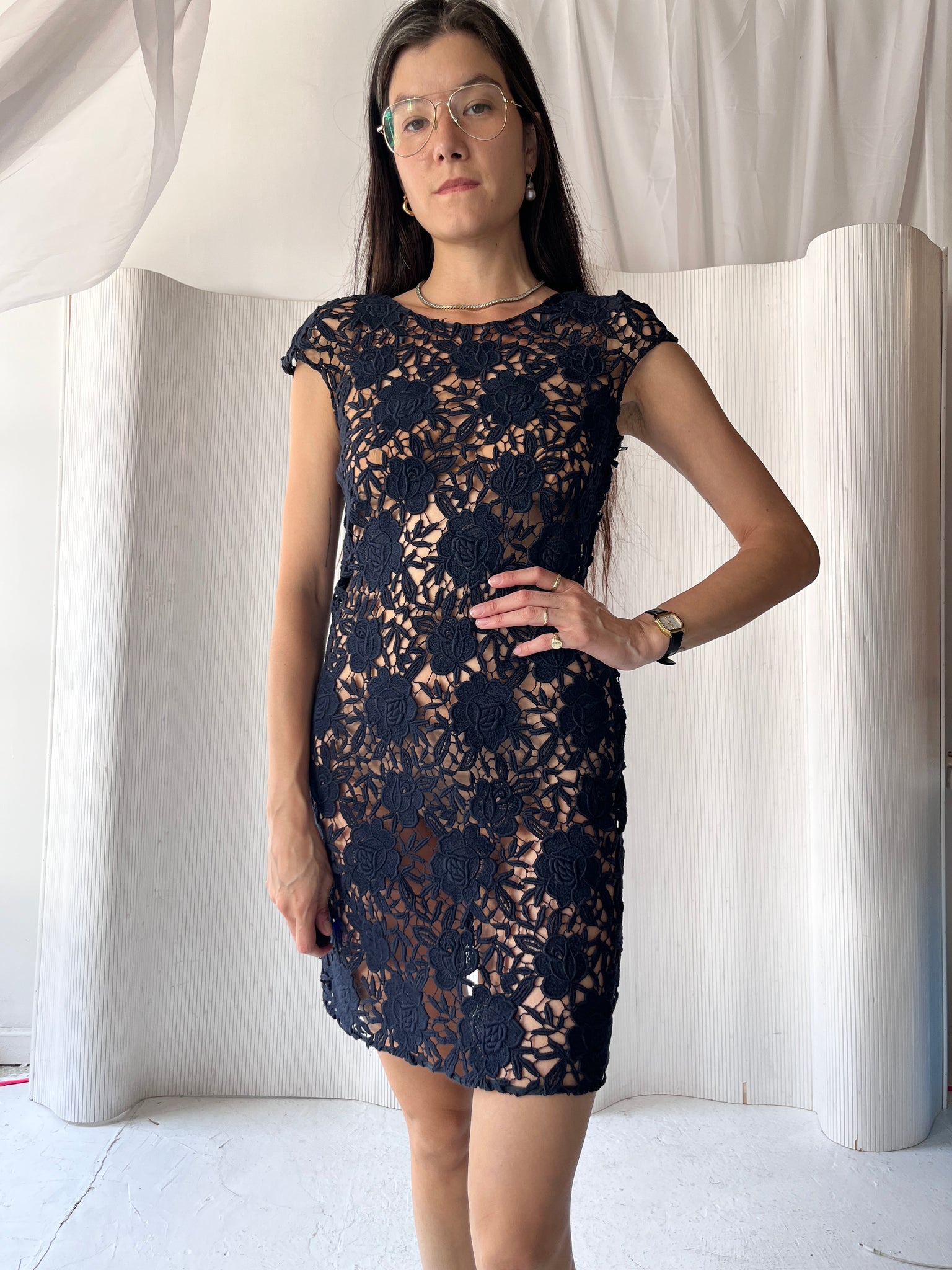 Prada lace dress