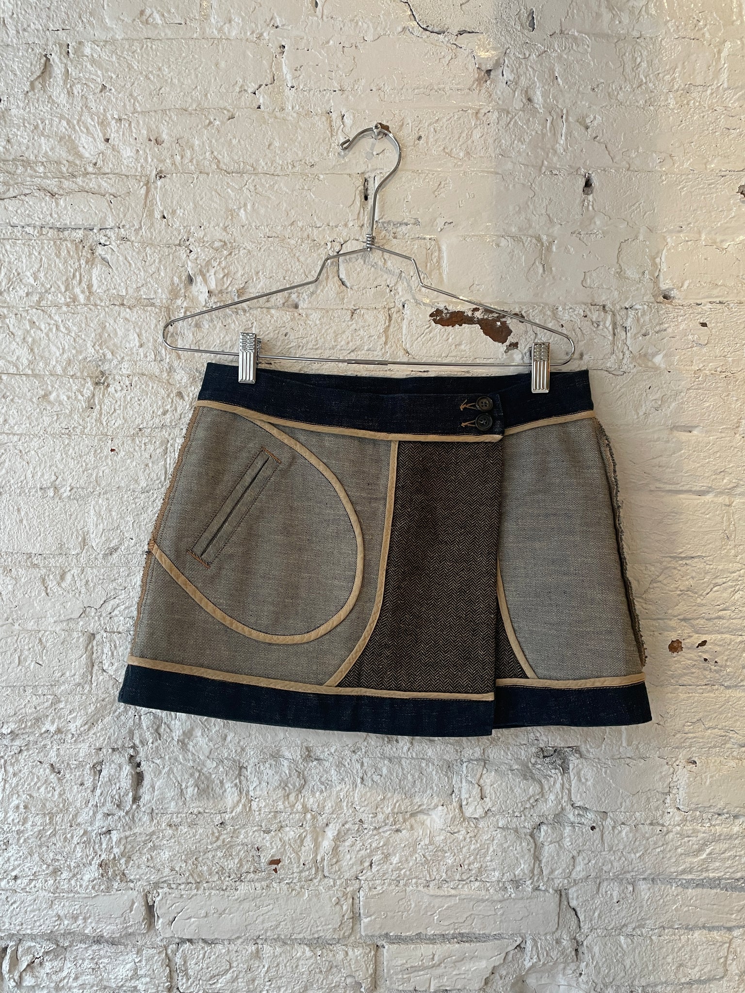 Nolita Wrap Mini Skirt