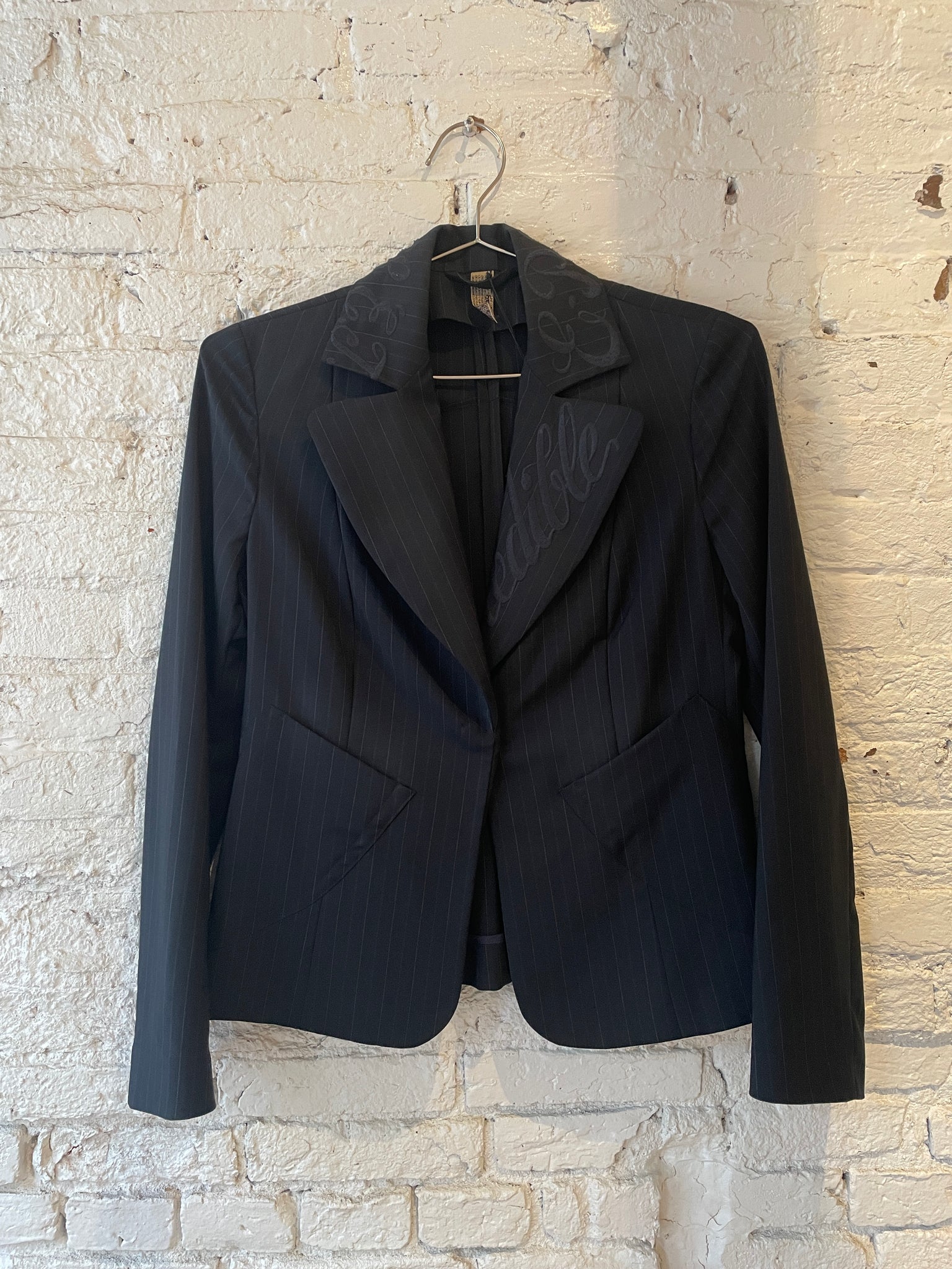 E-Play Pinstripe Blazer