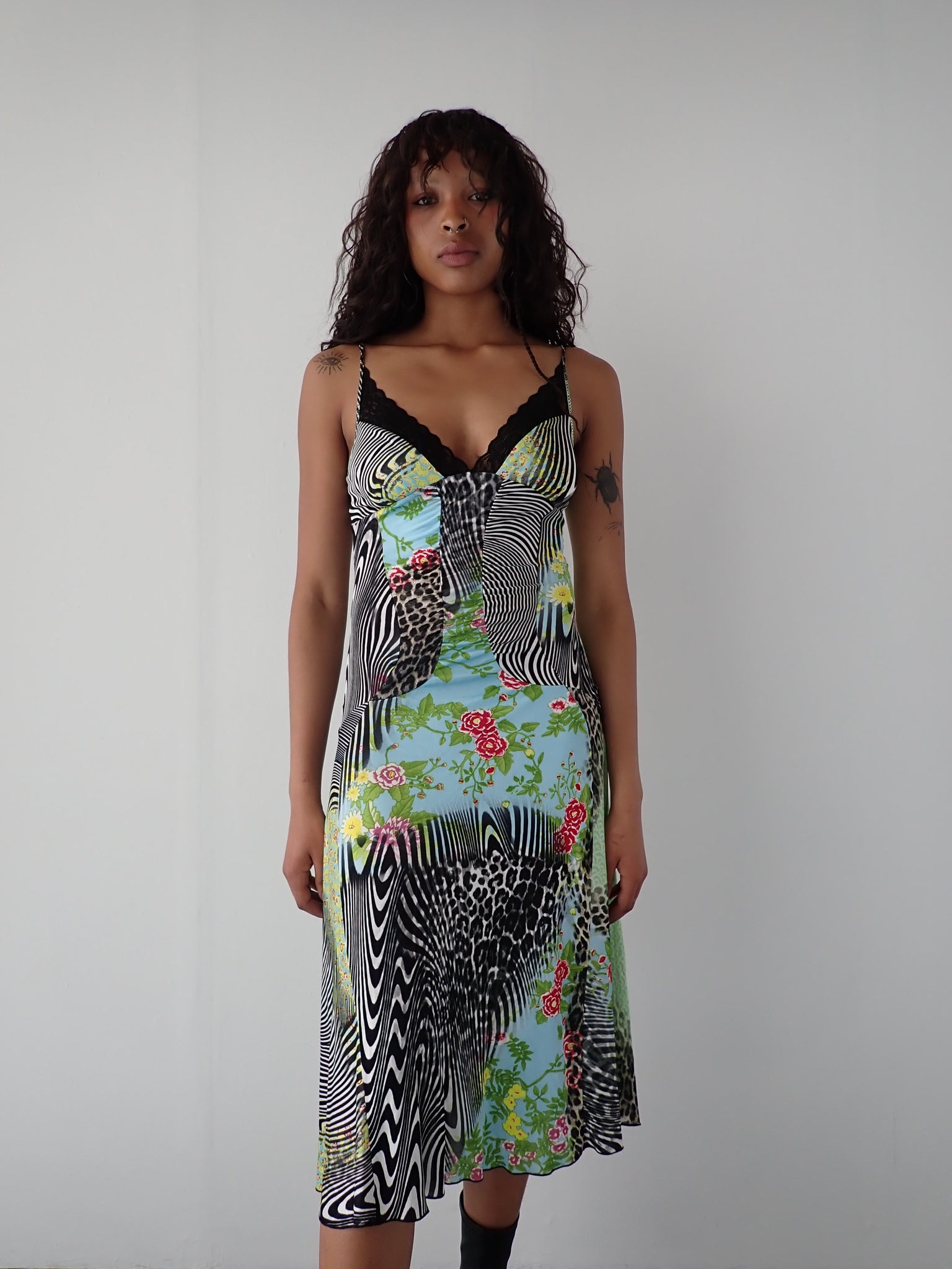 Roberto Cavalli Jungle Knit Dress