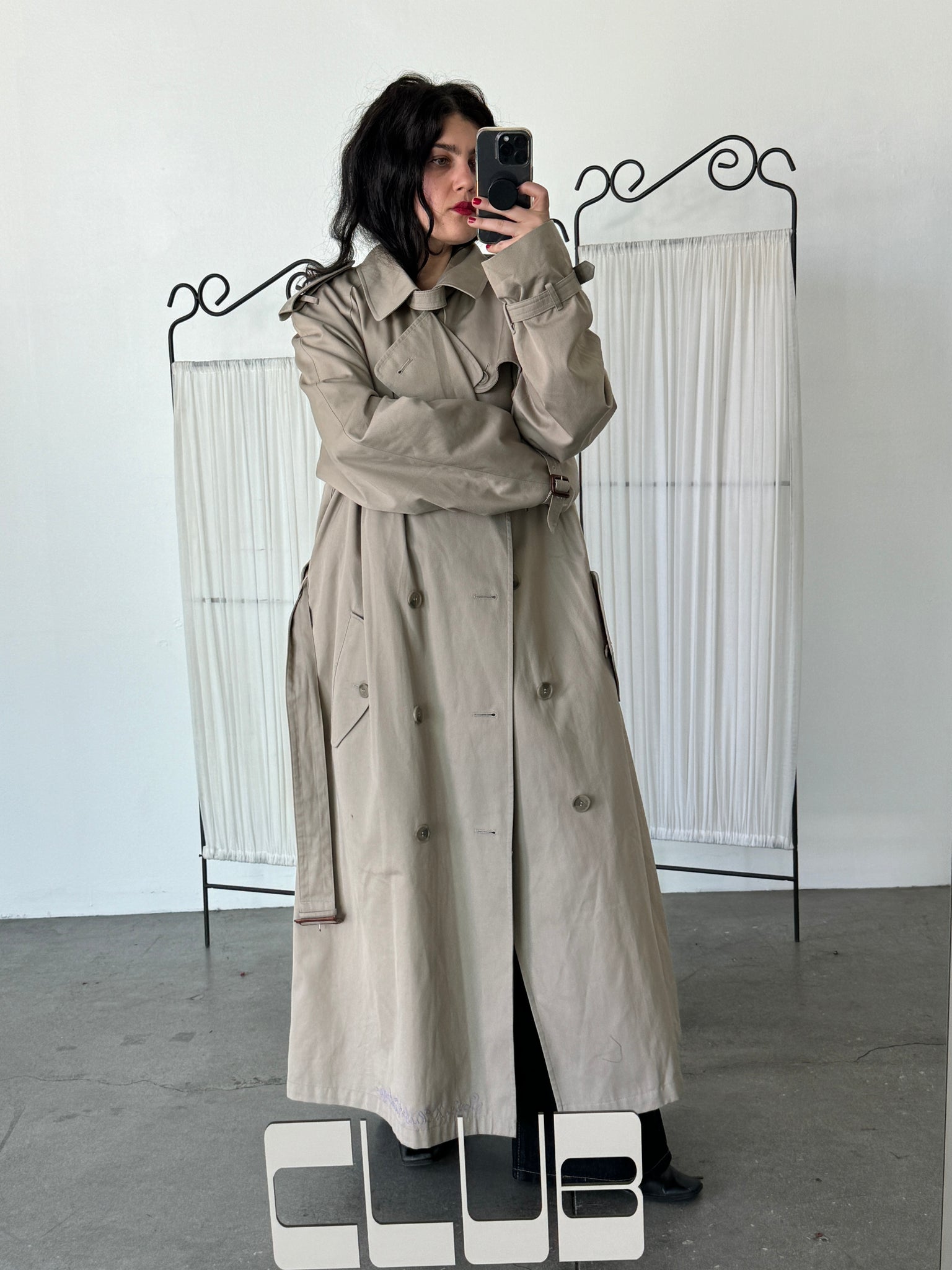 Saie Stafford Caleb Khaki Trench