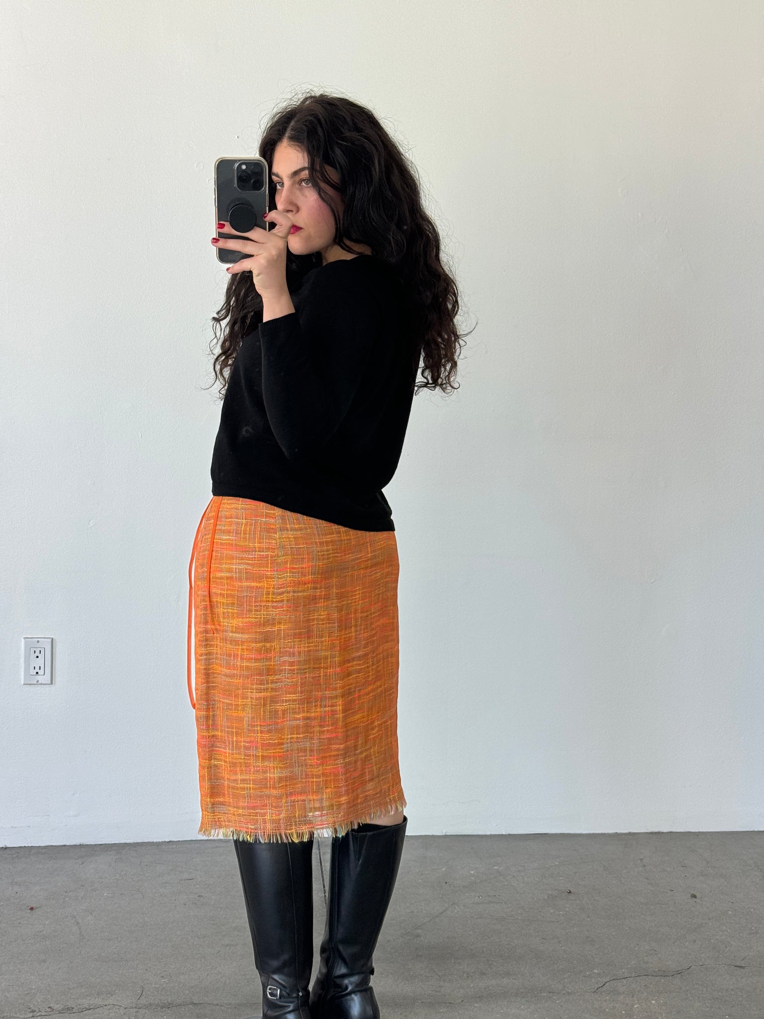 GIANFRANCO FERRE MULTI THREAD SKIRT - returned to vendor