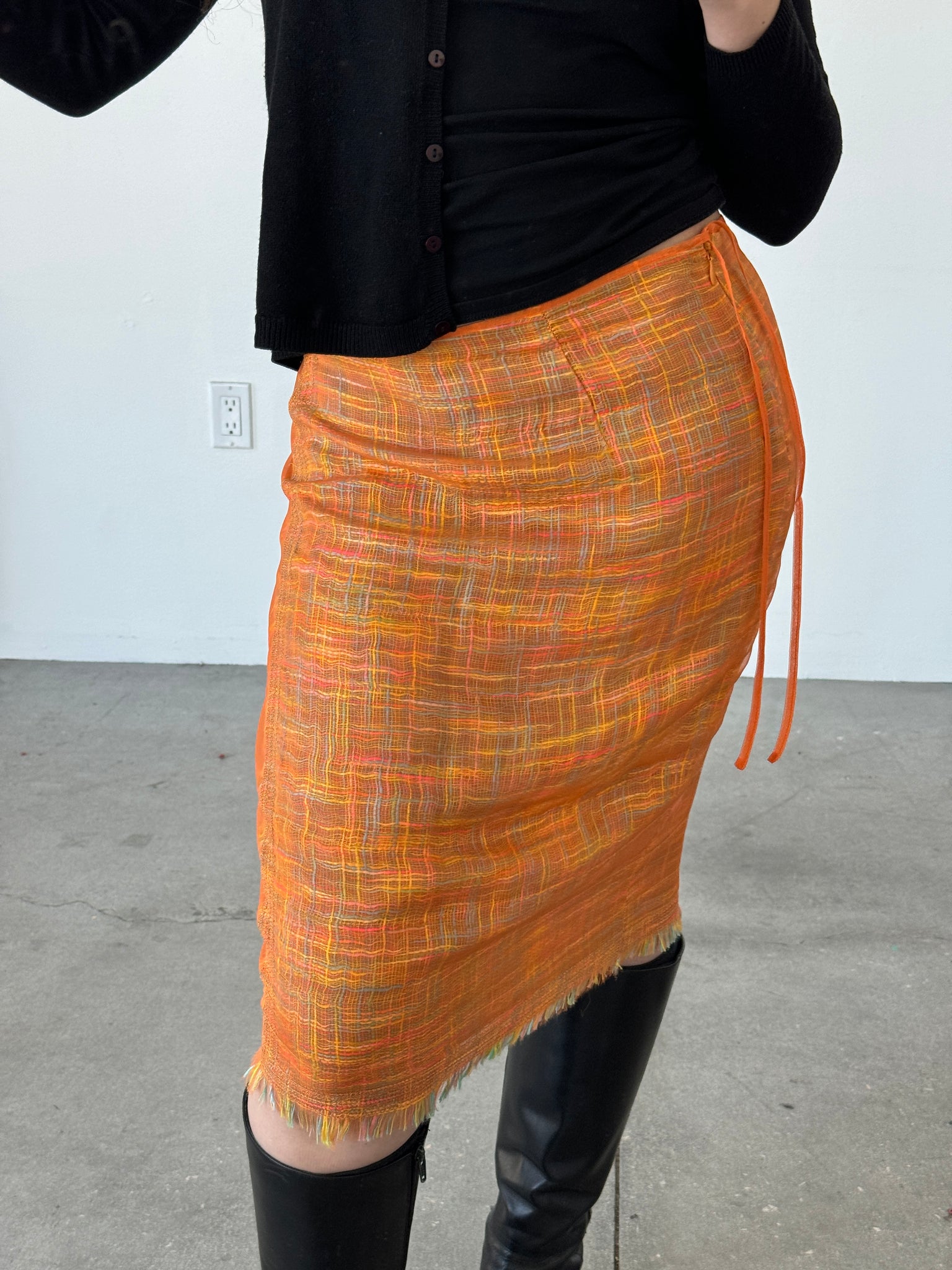 GIANFRANCO FERRE MULTI THREAD SKIRT - returned to vendor