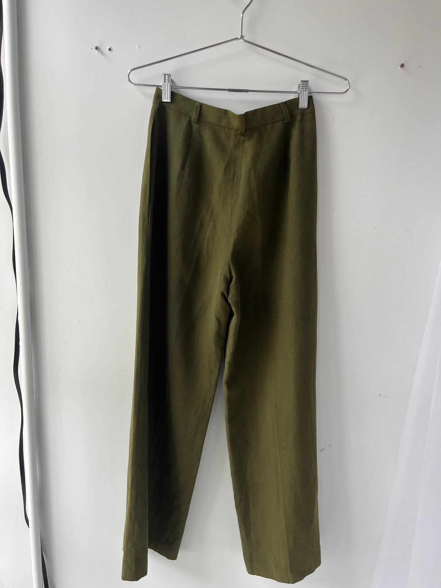 Isaac Mizrahi Silk / Linen Trouser