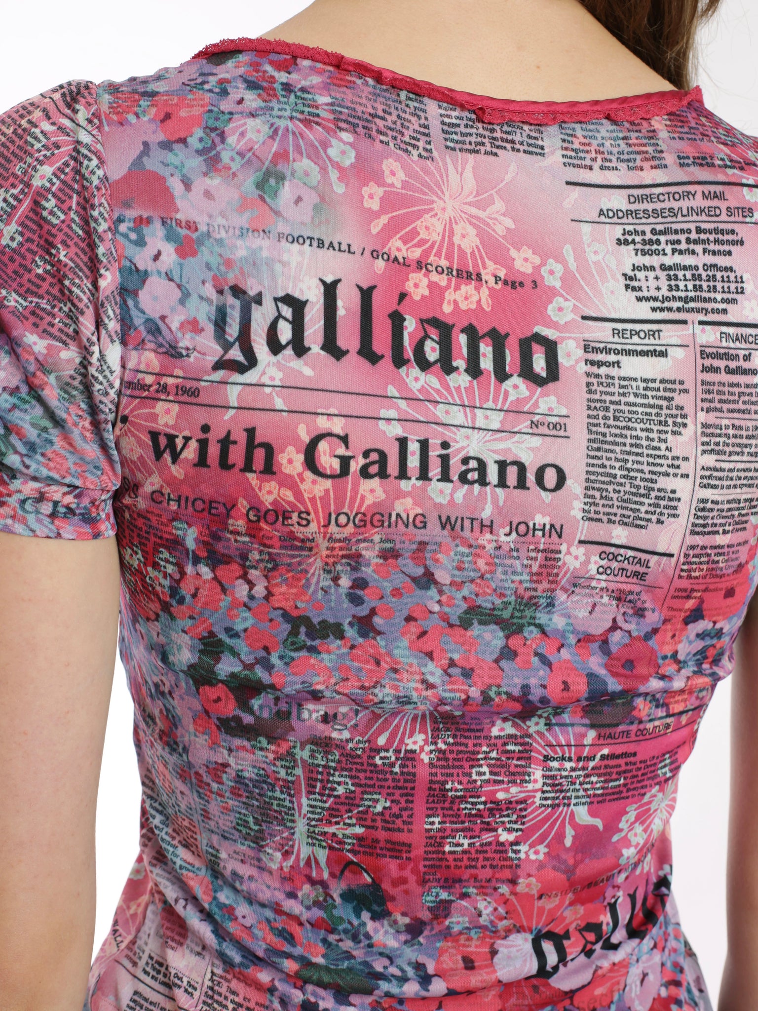 Galliano Gazette Top