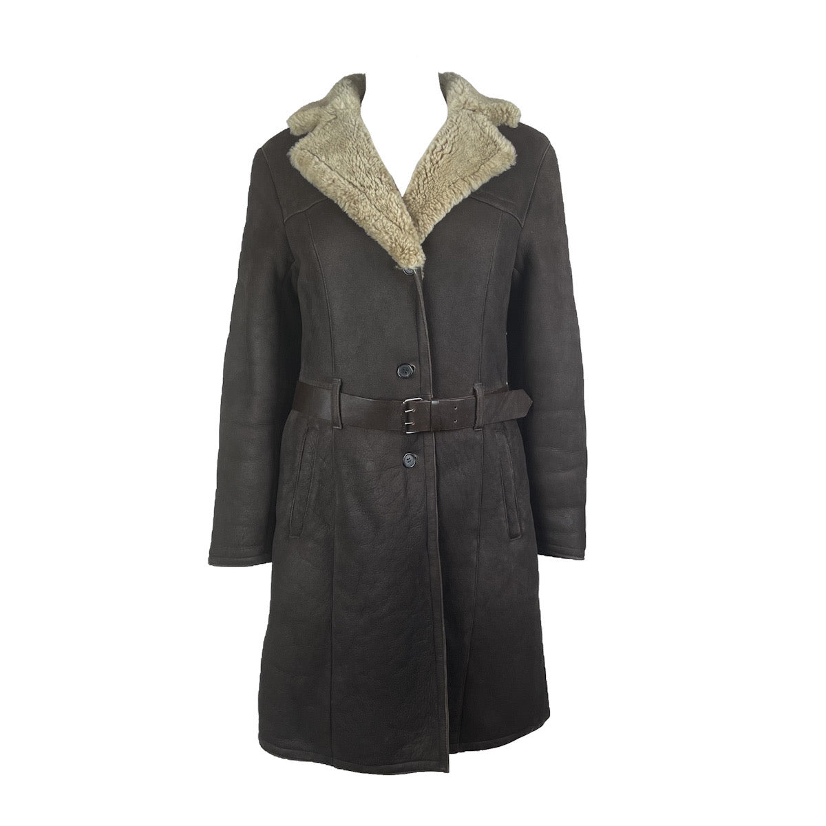 Neil barrett shearling coat hotsell