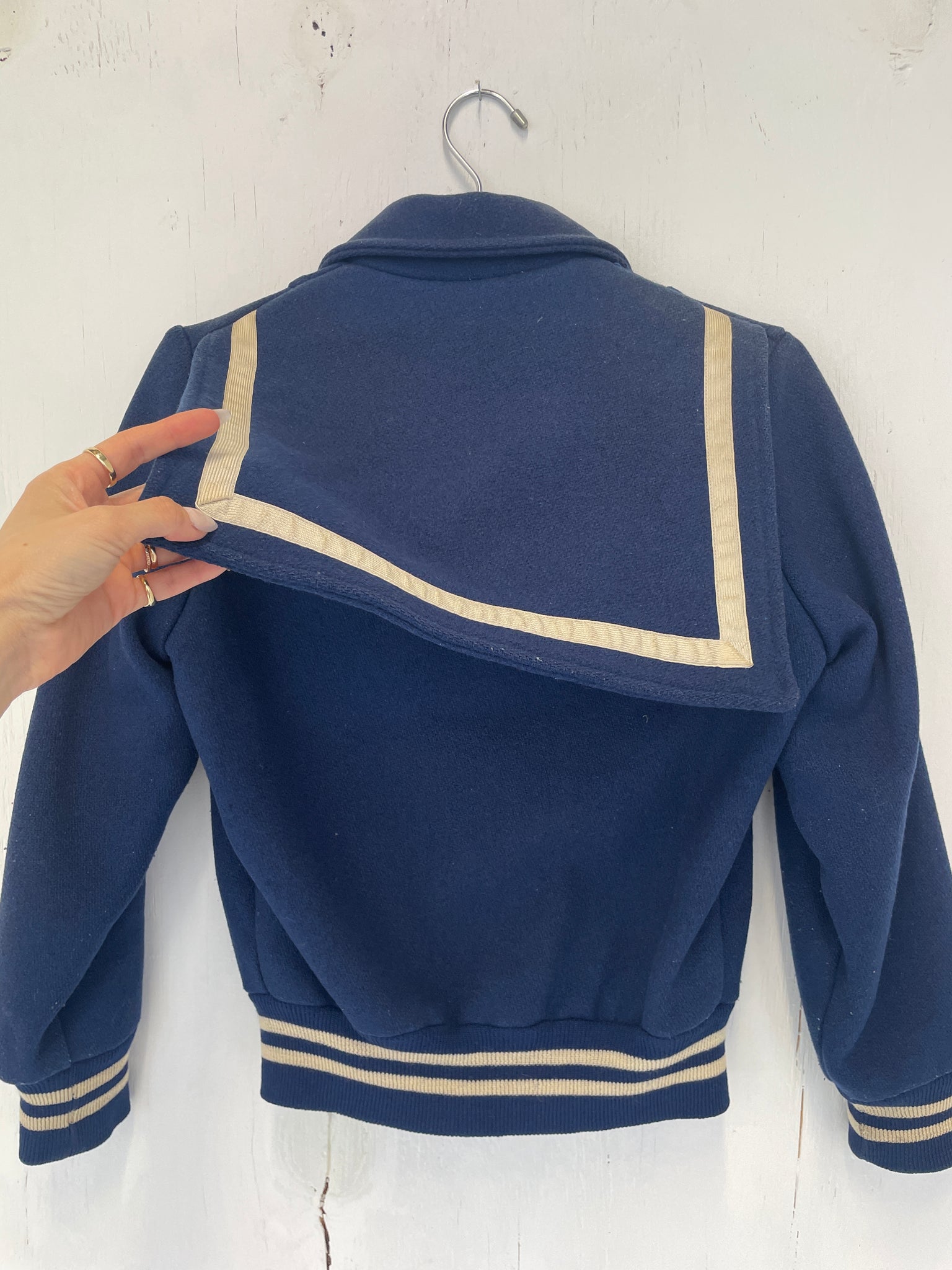 Blue And White Varsity Jacket