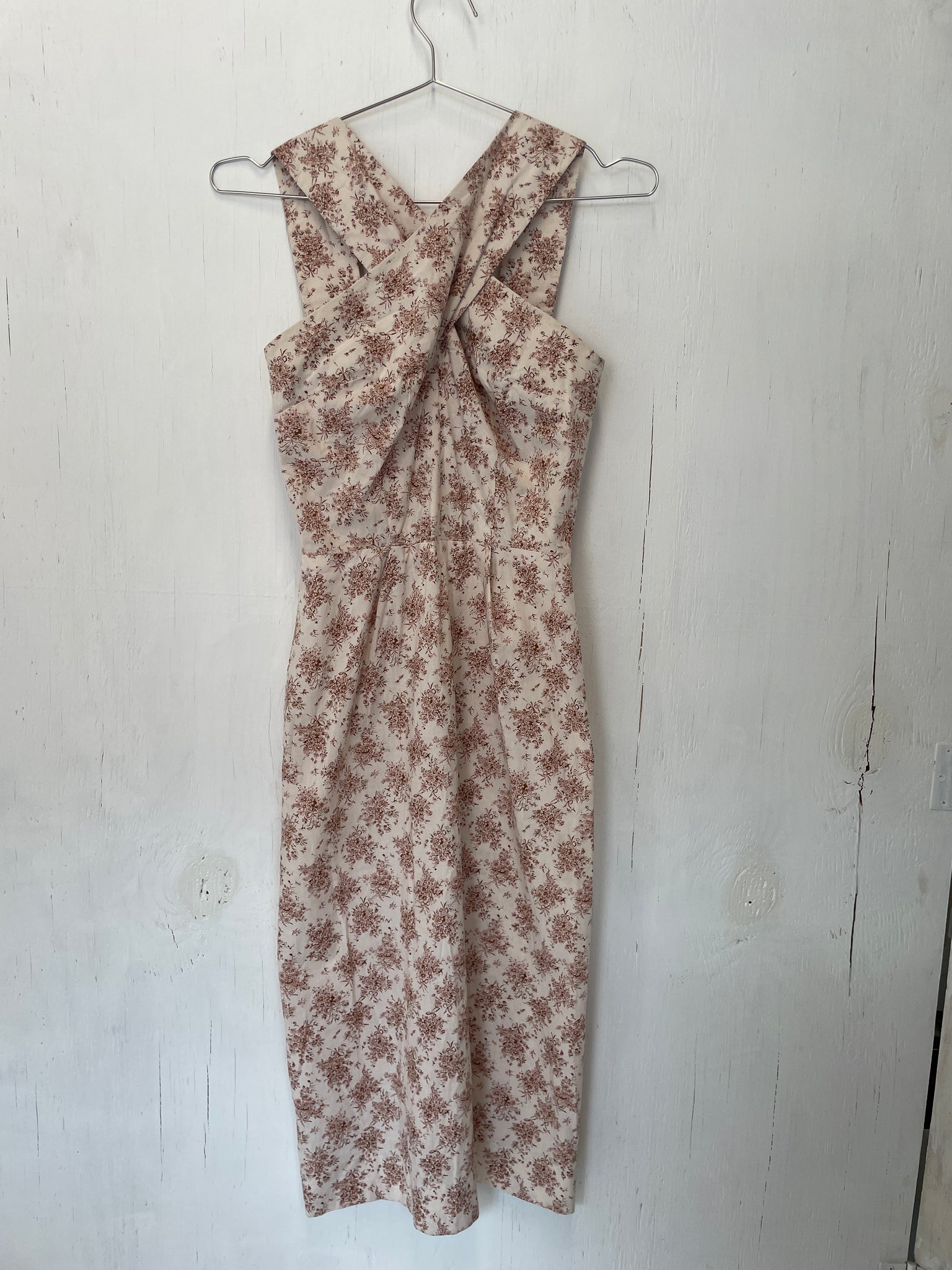 1950s Handmade Wiggle Dress #3555