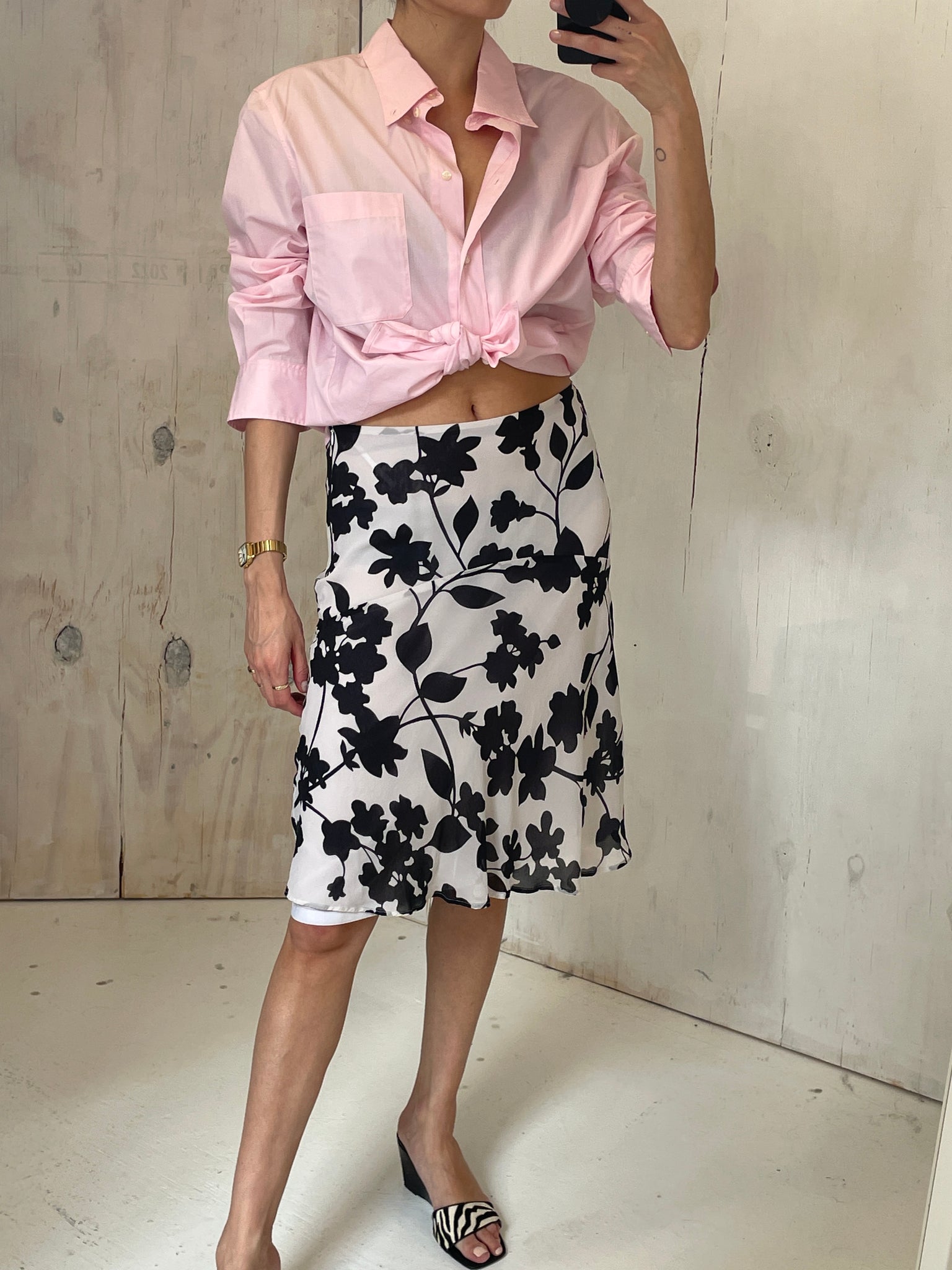 Soeur Pink Button Down