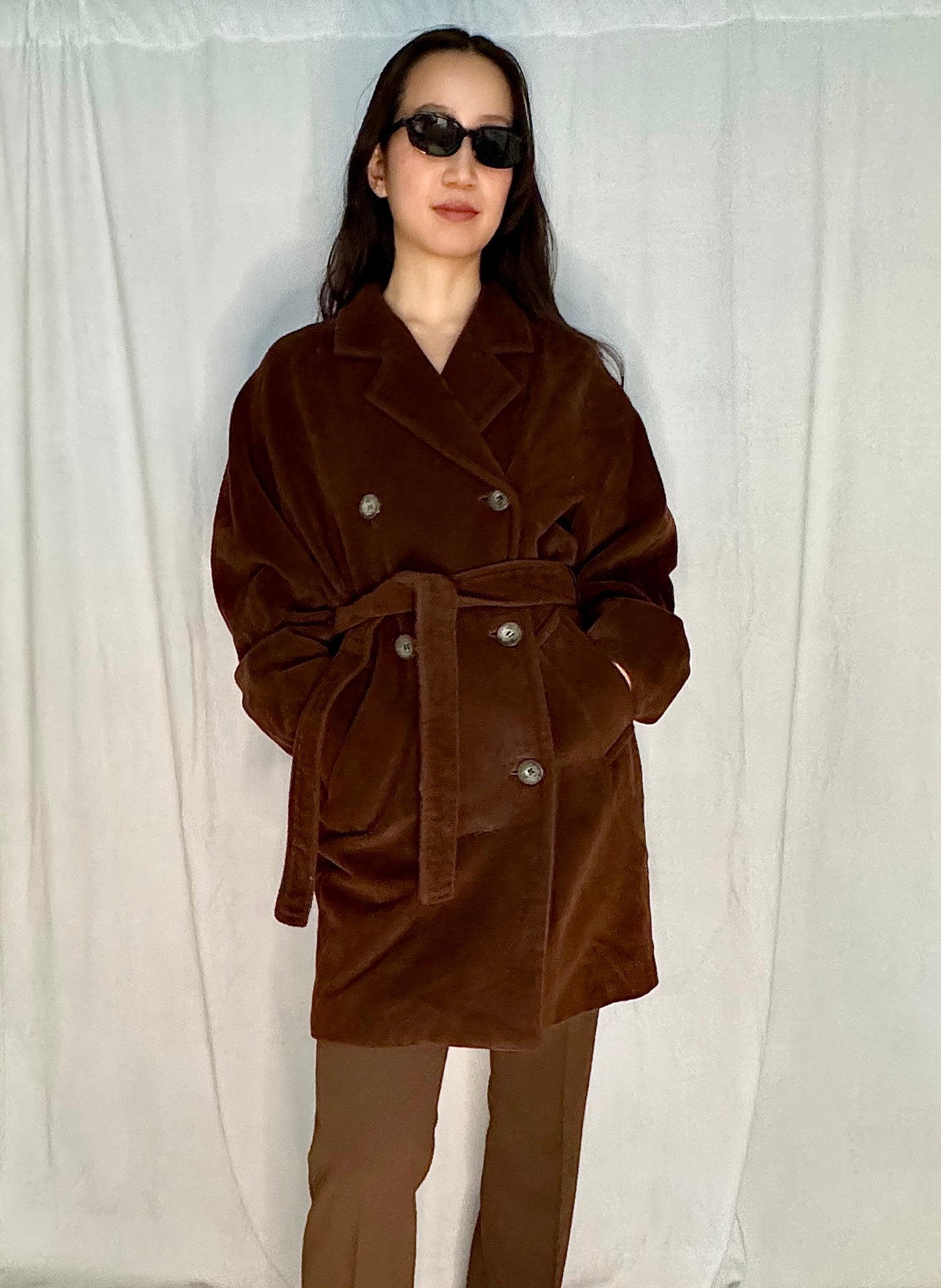 Max Mara Belted Wool Coat